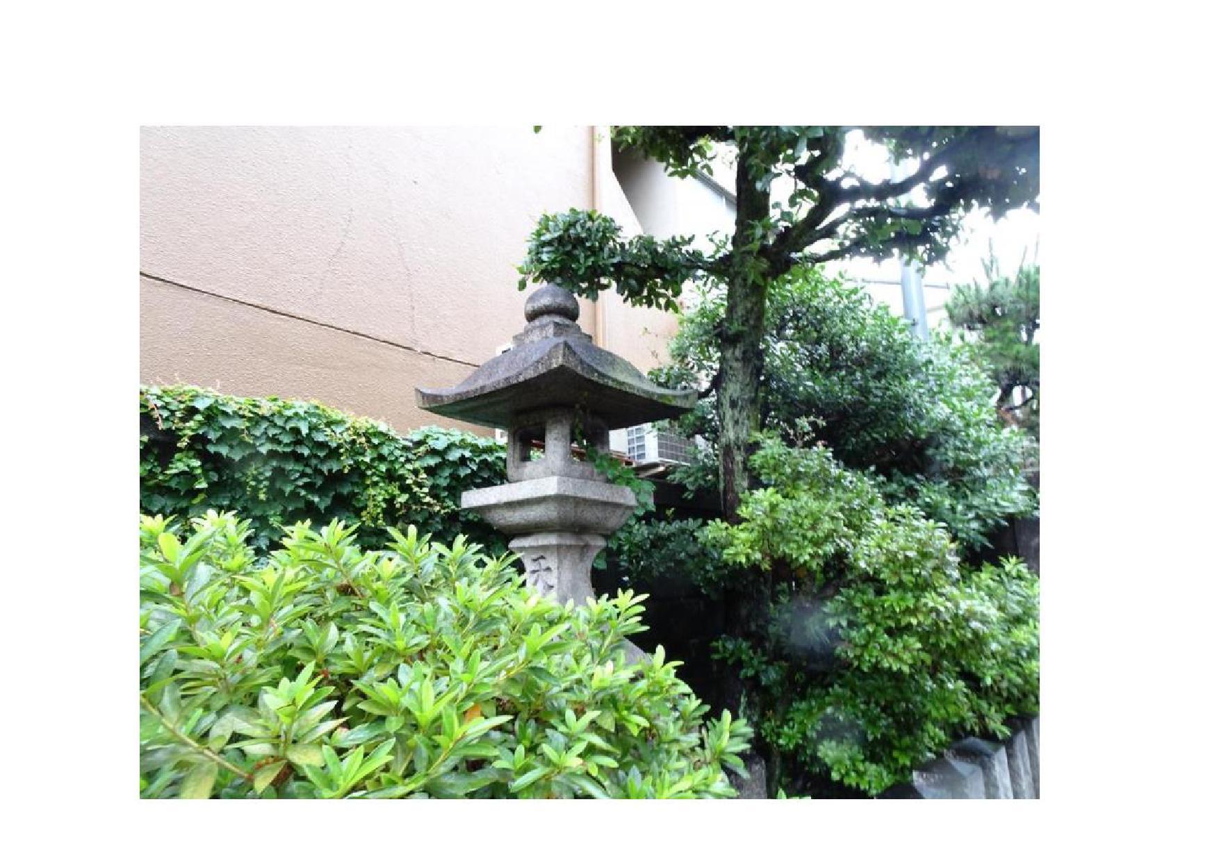 京都堀之内町1棟ビル1階のもみじの坪庭_000001