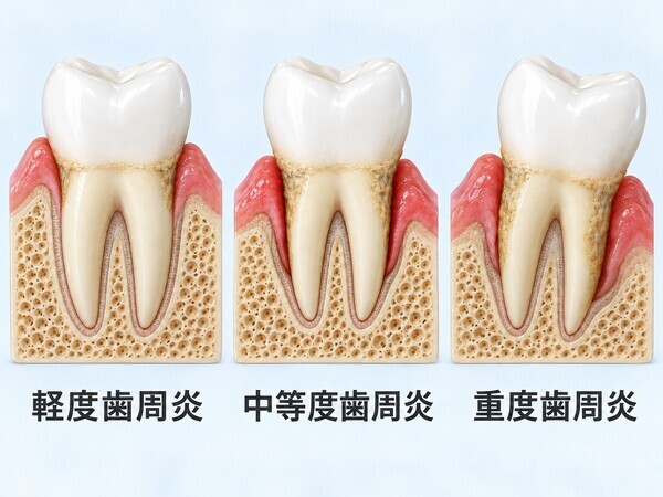 periodontal-progression-mild-moderate-severe