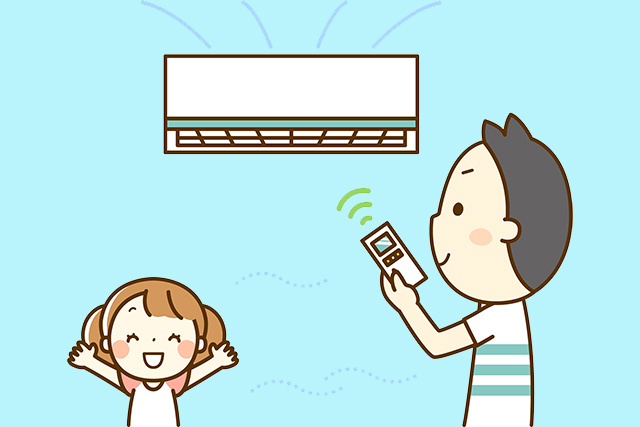 エアコンイラスト