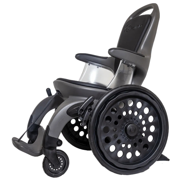 非金属車いすイージーローラー側面