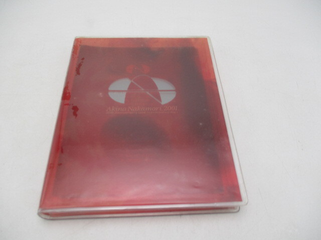 DVD 中森明菜 Akina Nakamori 2001 記念ライブ