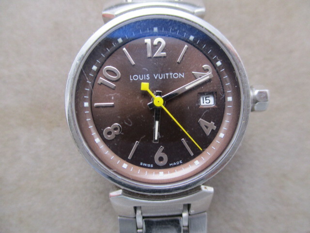 ルイヴィトン レディース時計 タンブール クオーツ Q1211