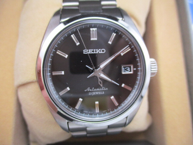 セイコー メンズ腕時計 オートマ 裏スケ 23石 6R15-00C1
