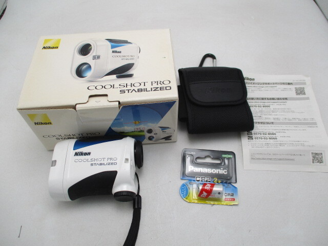 ニコン ゴルフ 距離計測器 COOLSHOT PRO STABILIZED