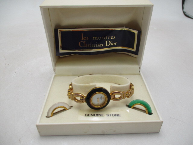 クリスチャンディオール チェンジベゼル レディース腕時計