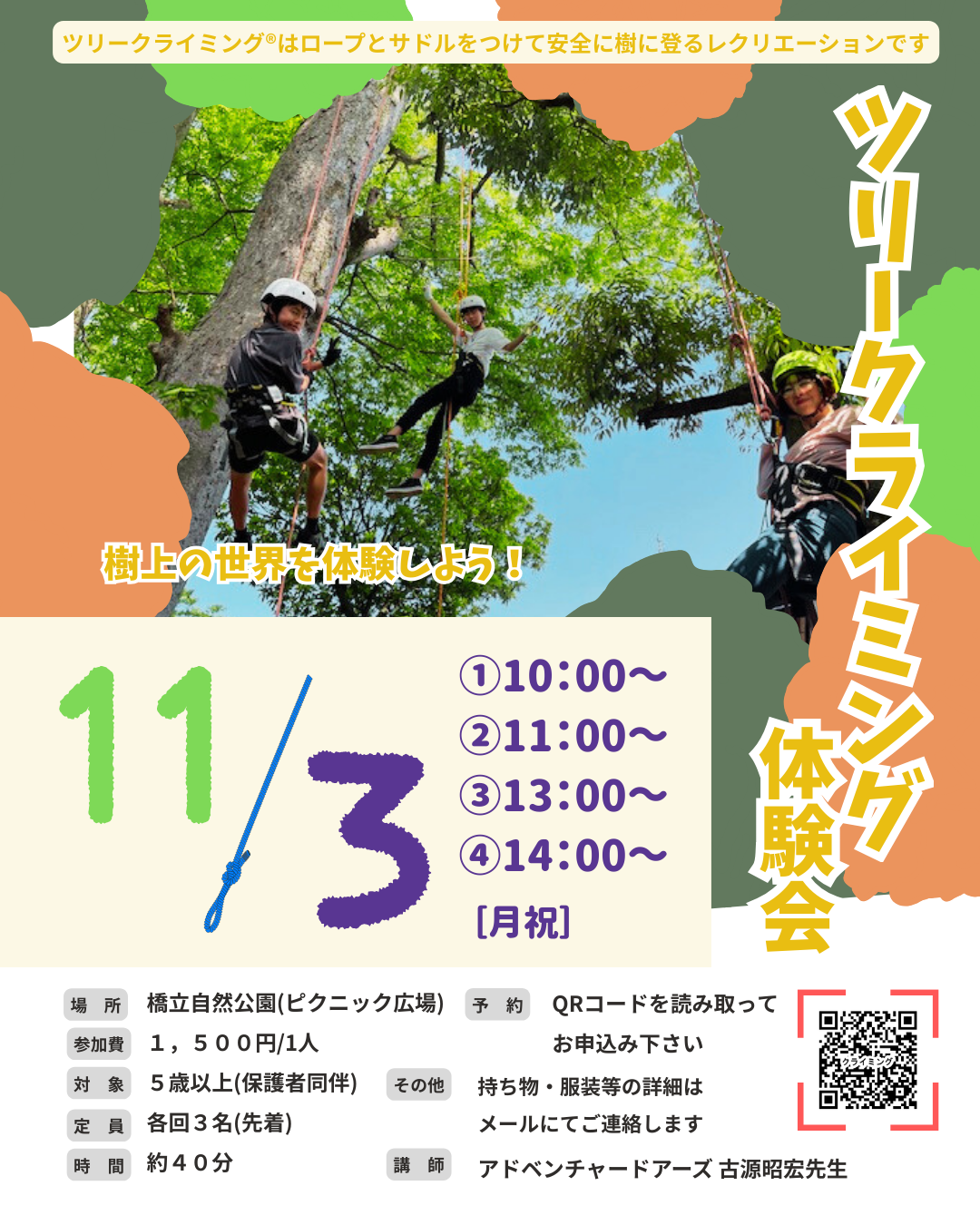 樹上の空間を体験する (1)