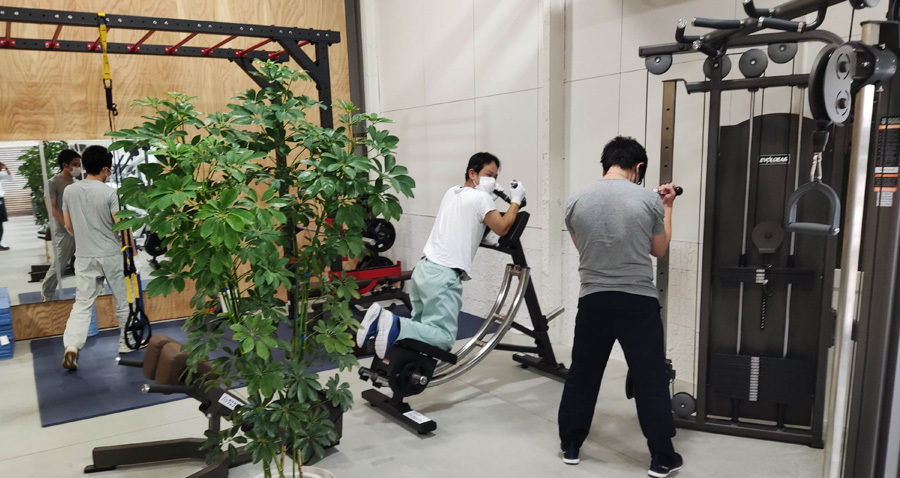 社内福利厚生ジム