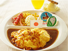 特別メニューお子様オムライス