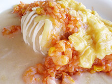 ディナー限定・オムライスじゃがマヨチーズのオムライス