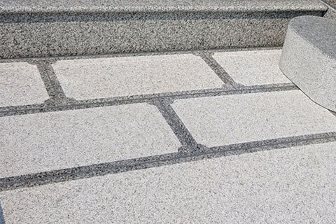 表面加工2-ビシャン敷石