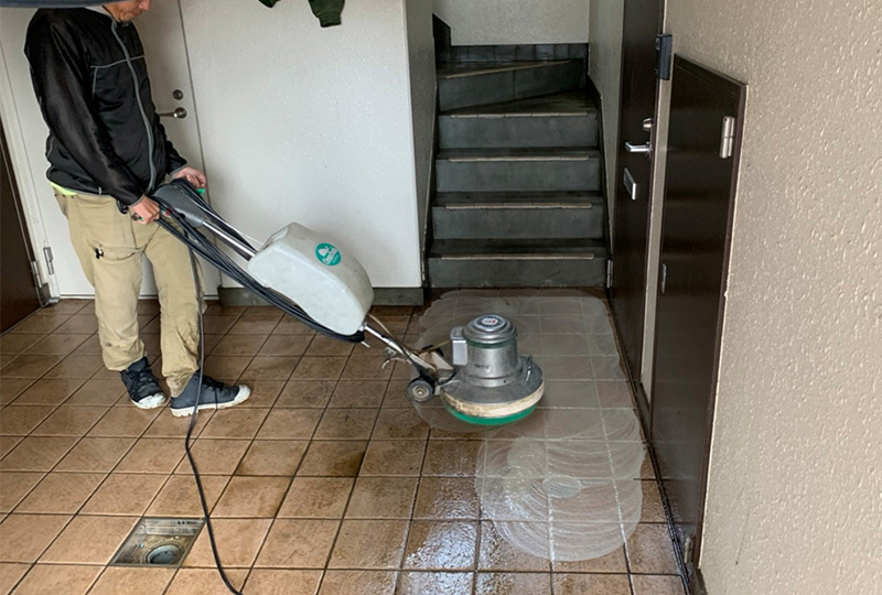 マンション・ビル共用部清掃1