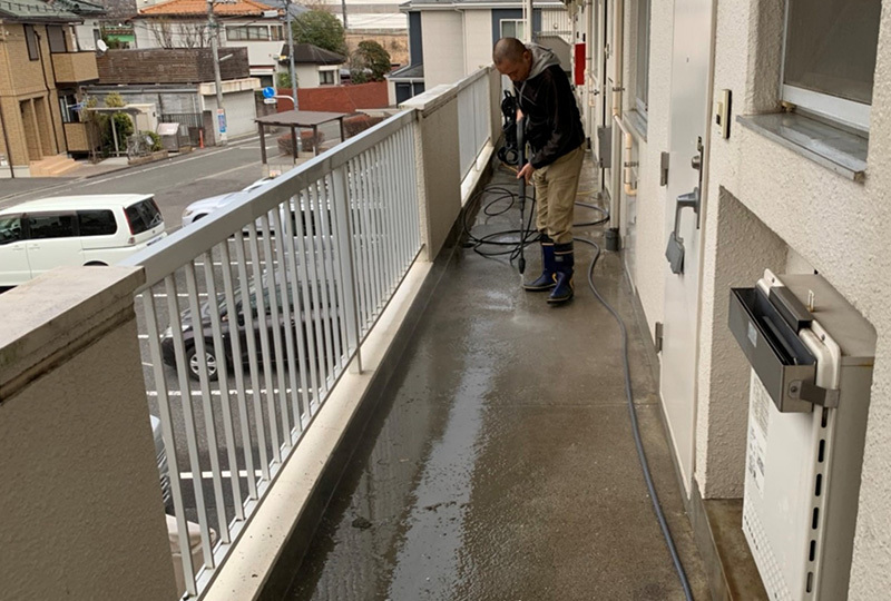 マンション・ビル共用部清掃2