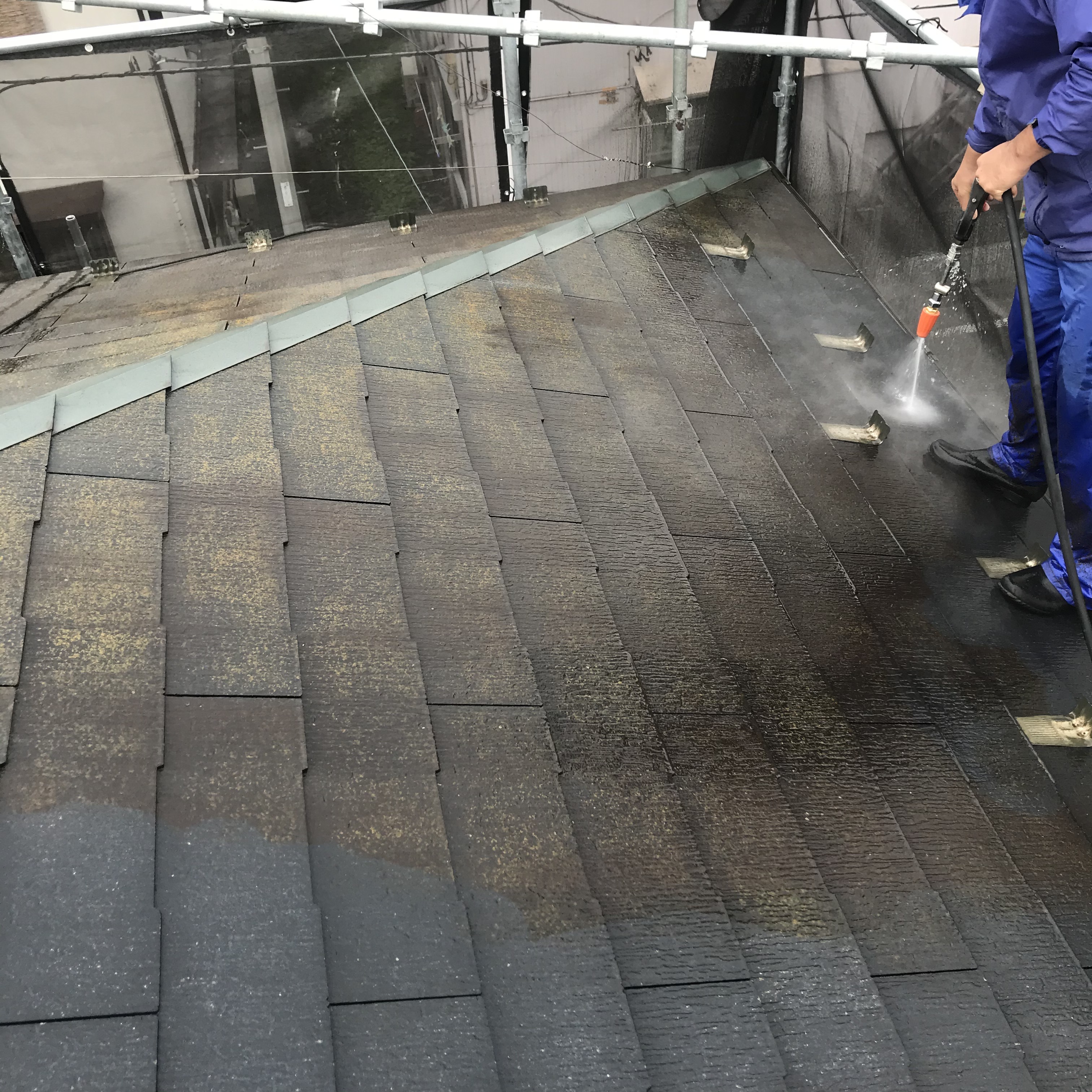 外壁・屋根・土間等高圧洗浄全般 (8)