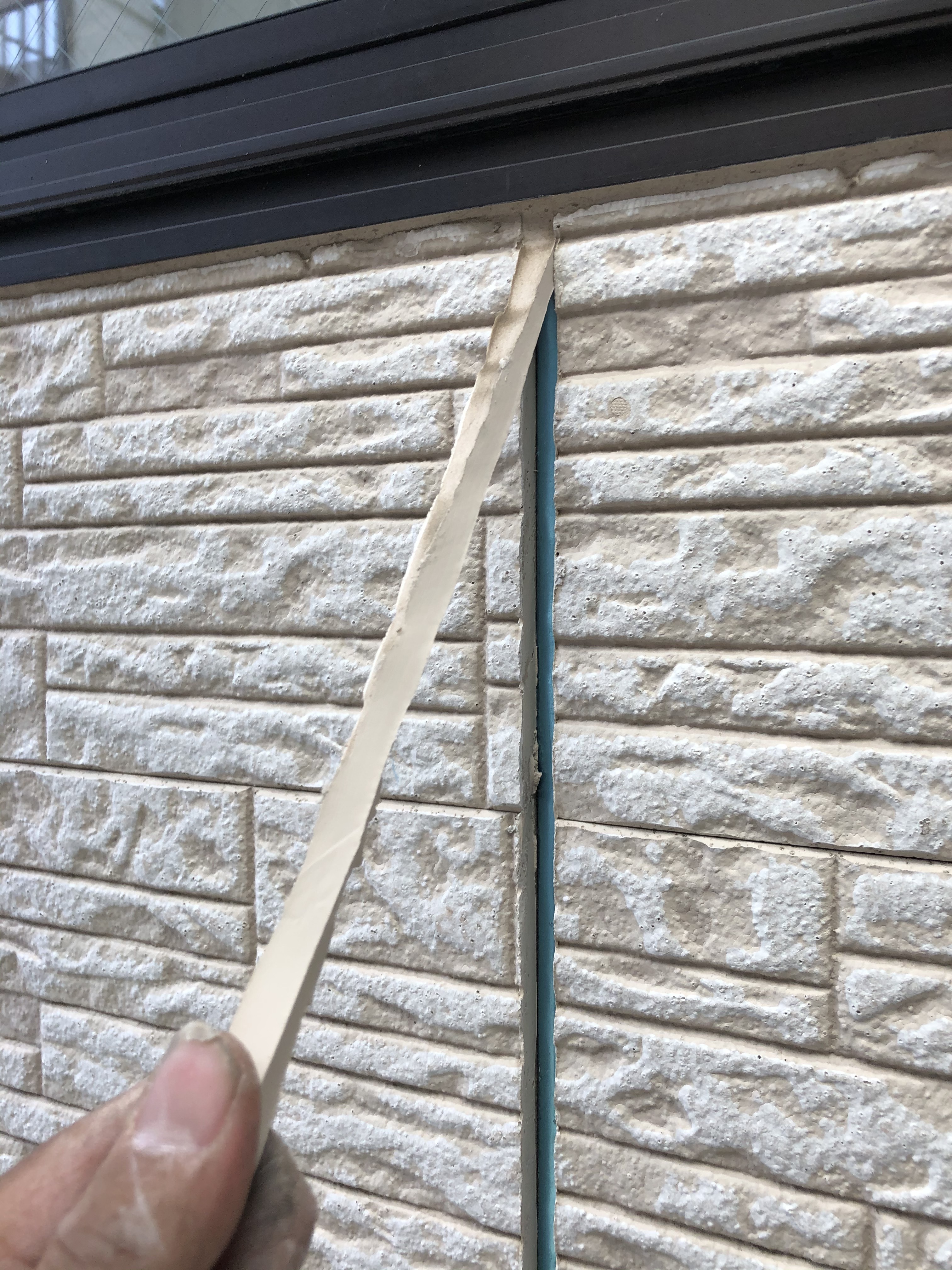 シーリング撤去後オートンイクシード打設 (5)