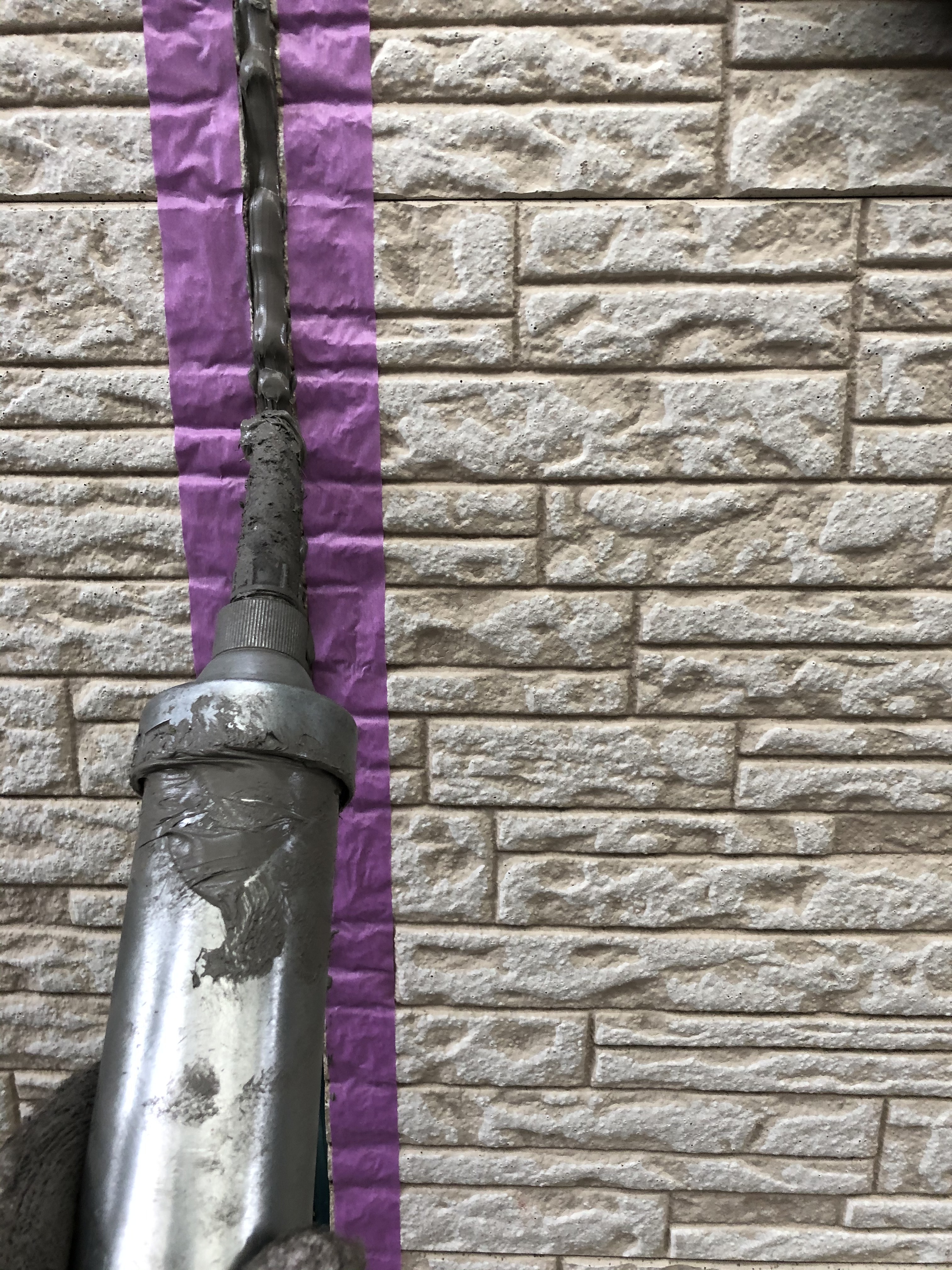 シーリング撤去後オートンイクシード打設 (21)