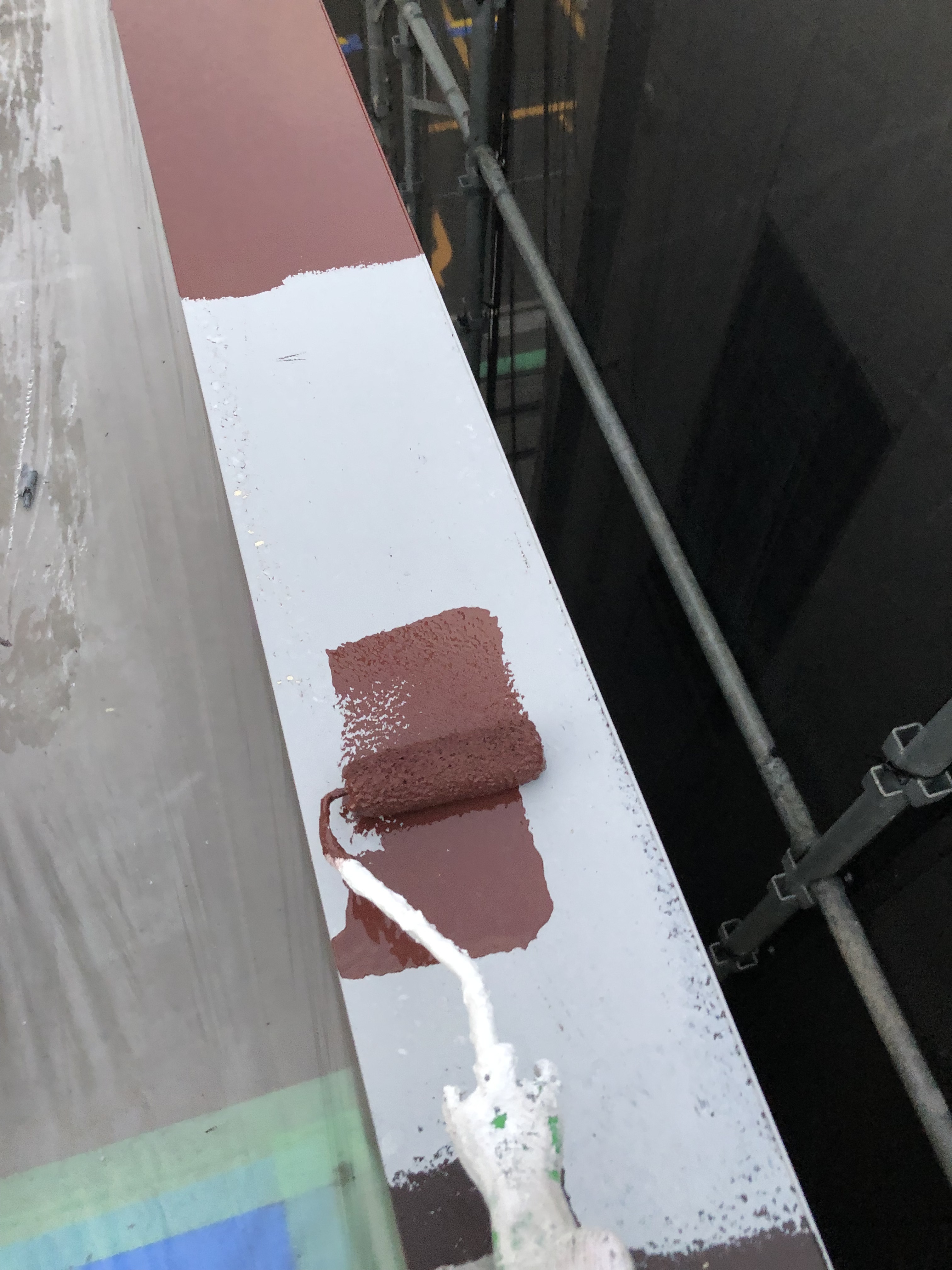 鉄部分 仕上げ塗装 (2)