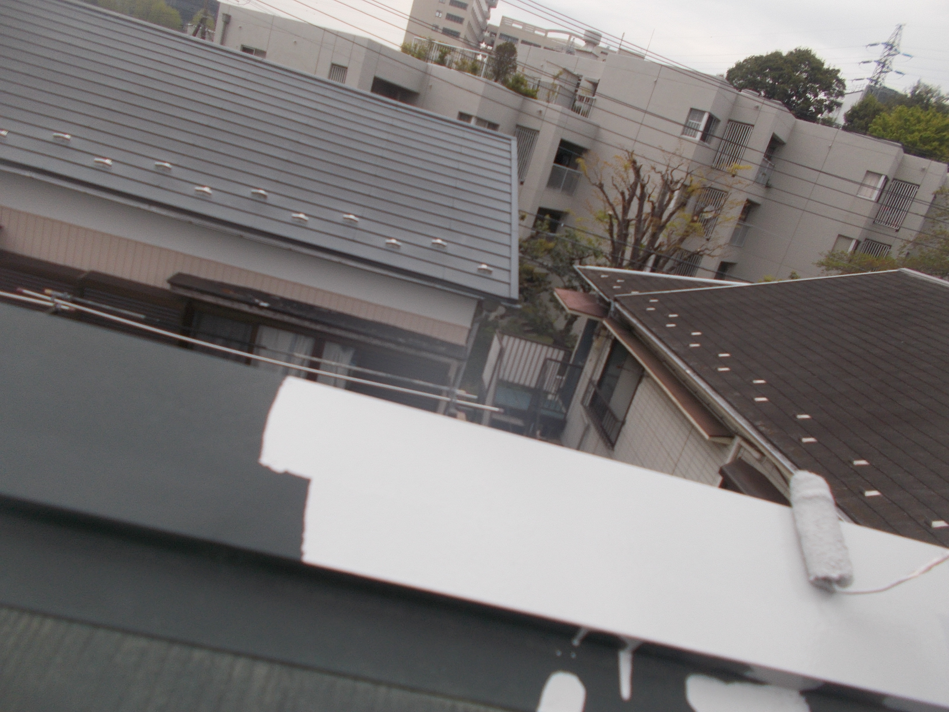 鉄部錆び止め塗装 (3)