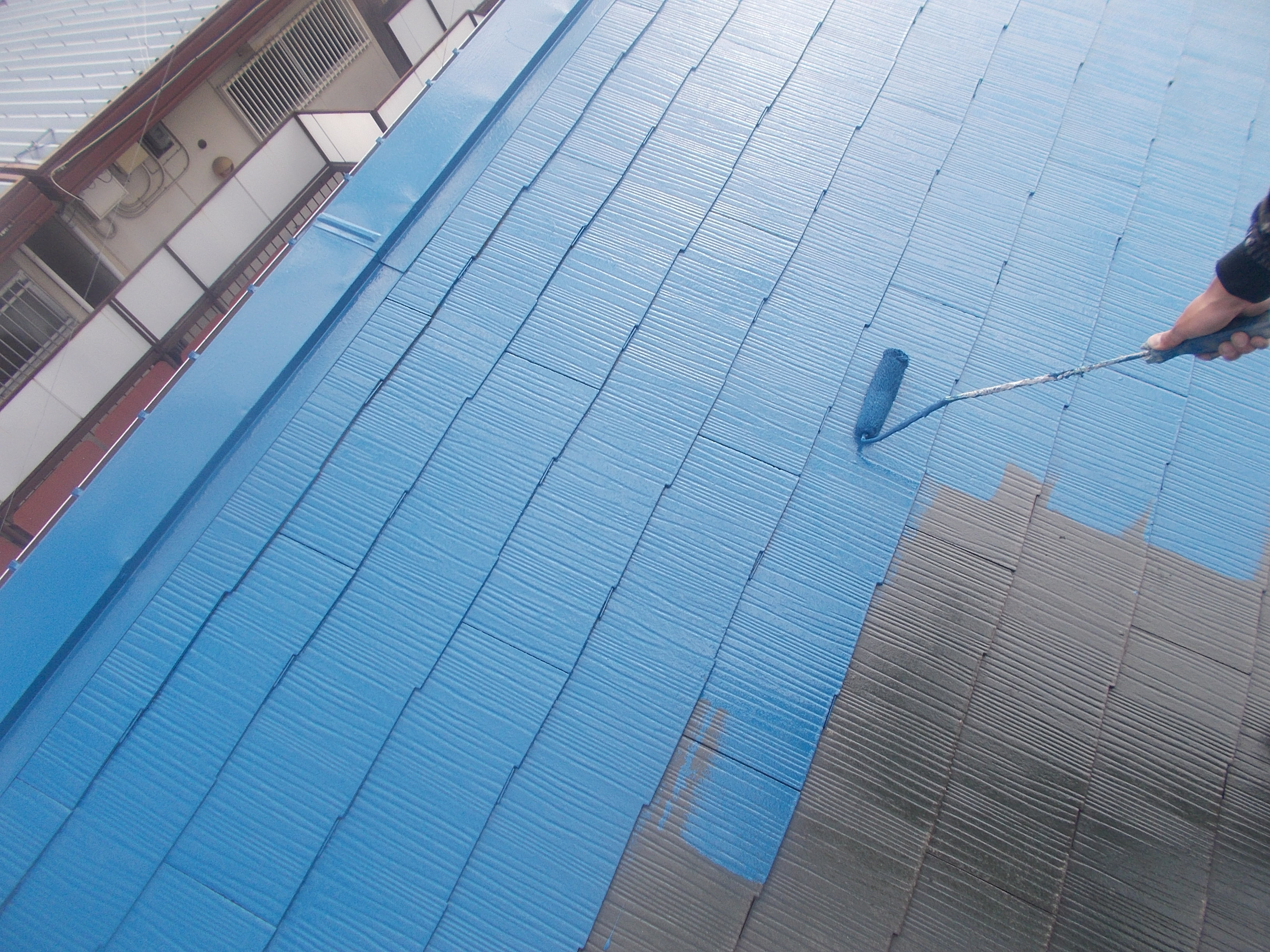 屋根ファイン4Fベスト中塗り (16)