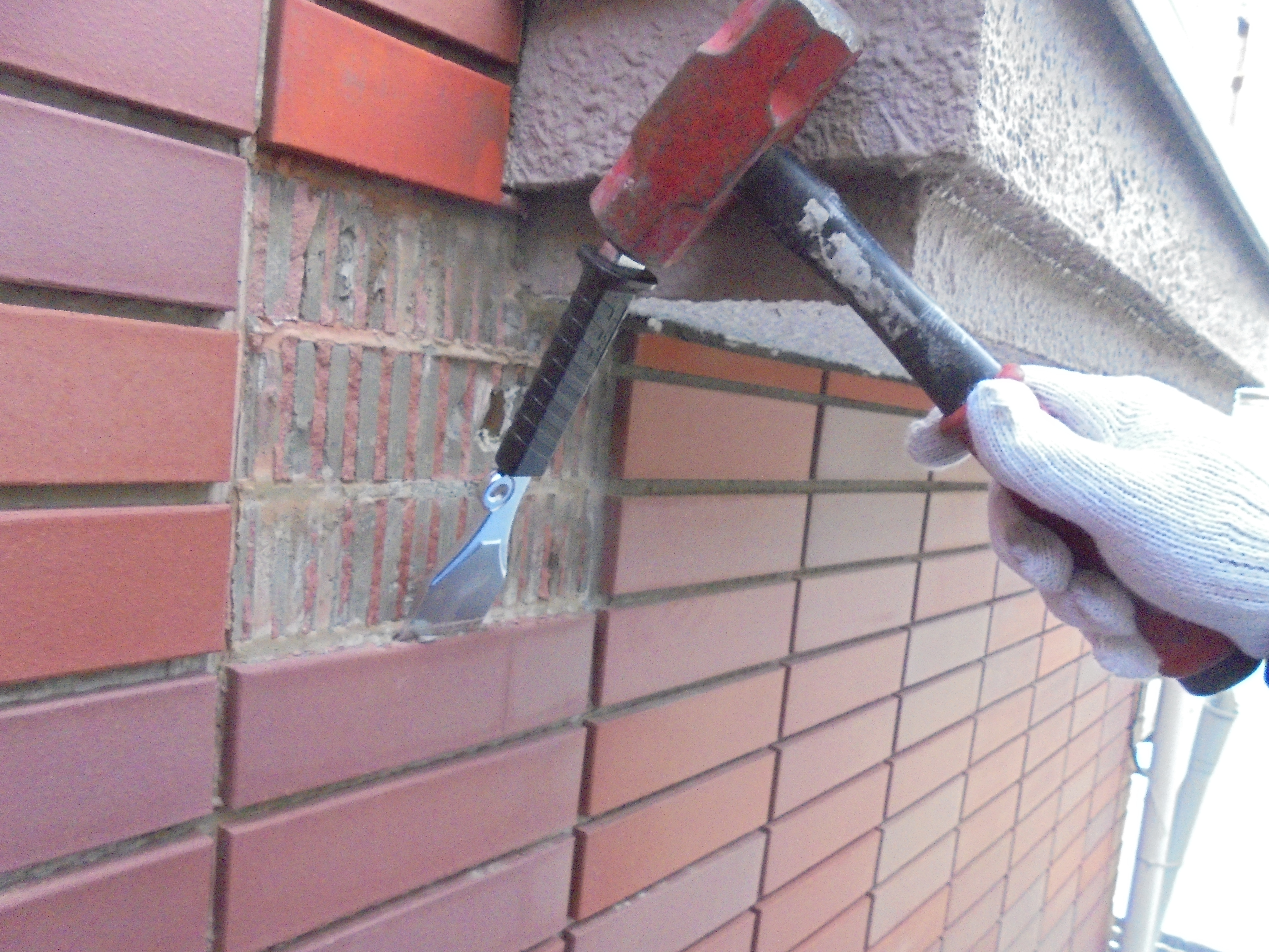 タイル改修工事 (2)