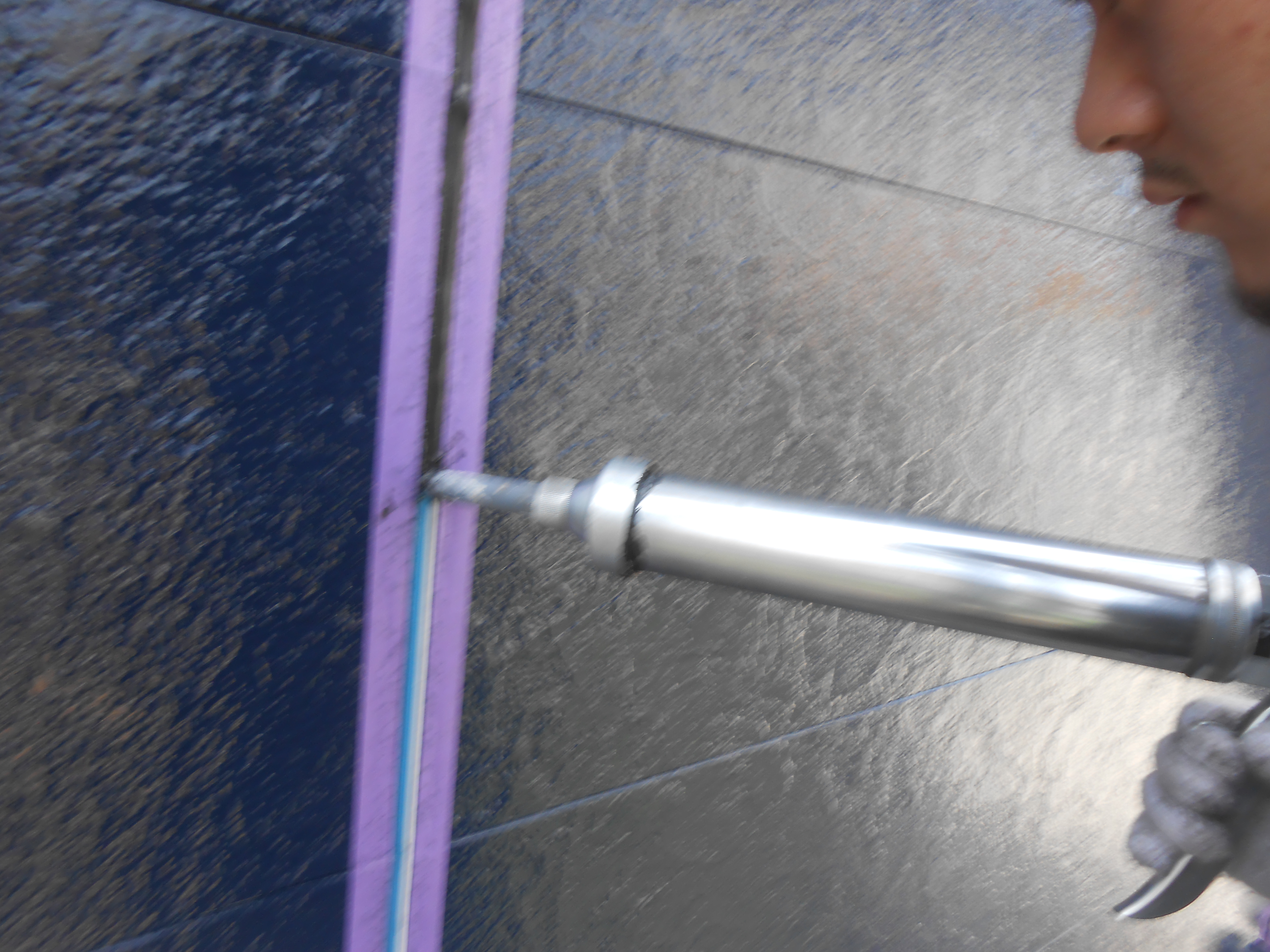 シーリング打設 (2)