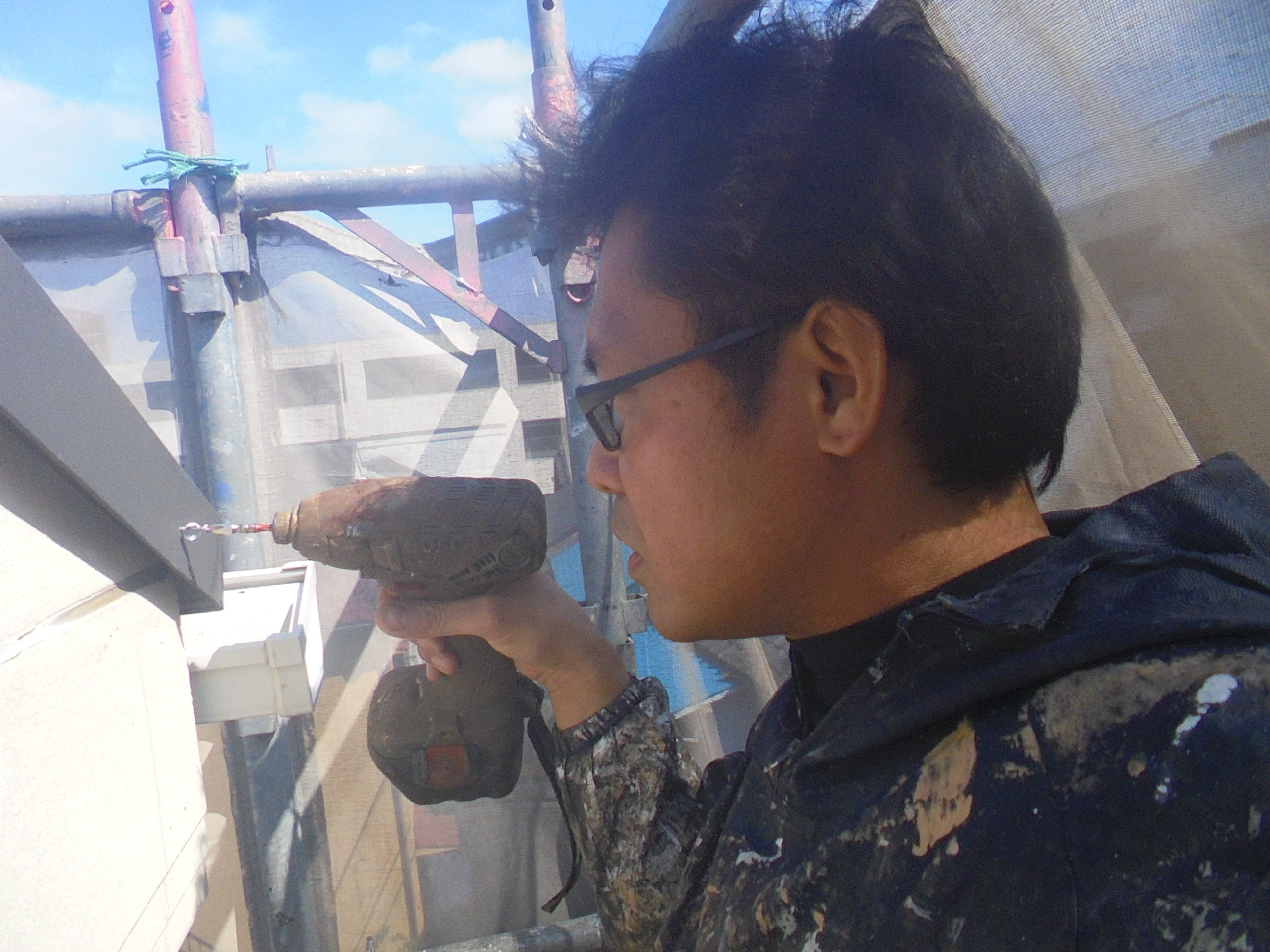 屋根ビス打ち替え (6)