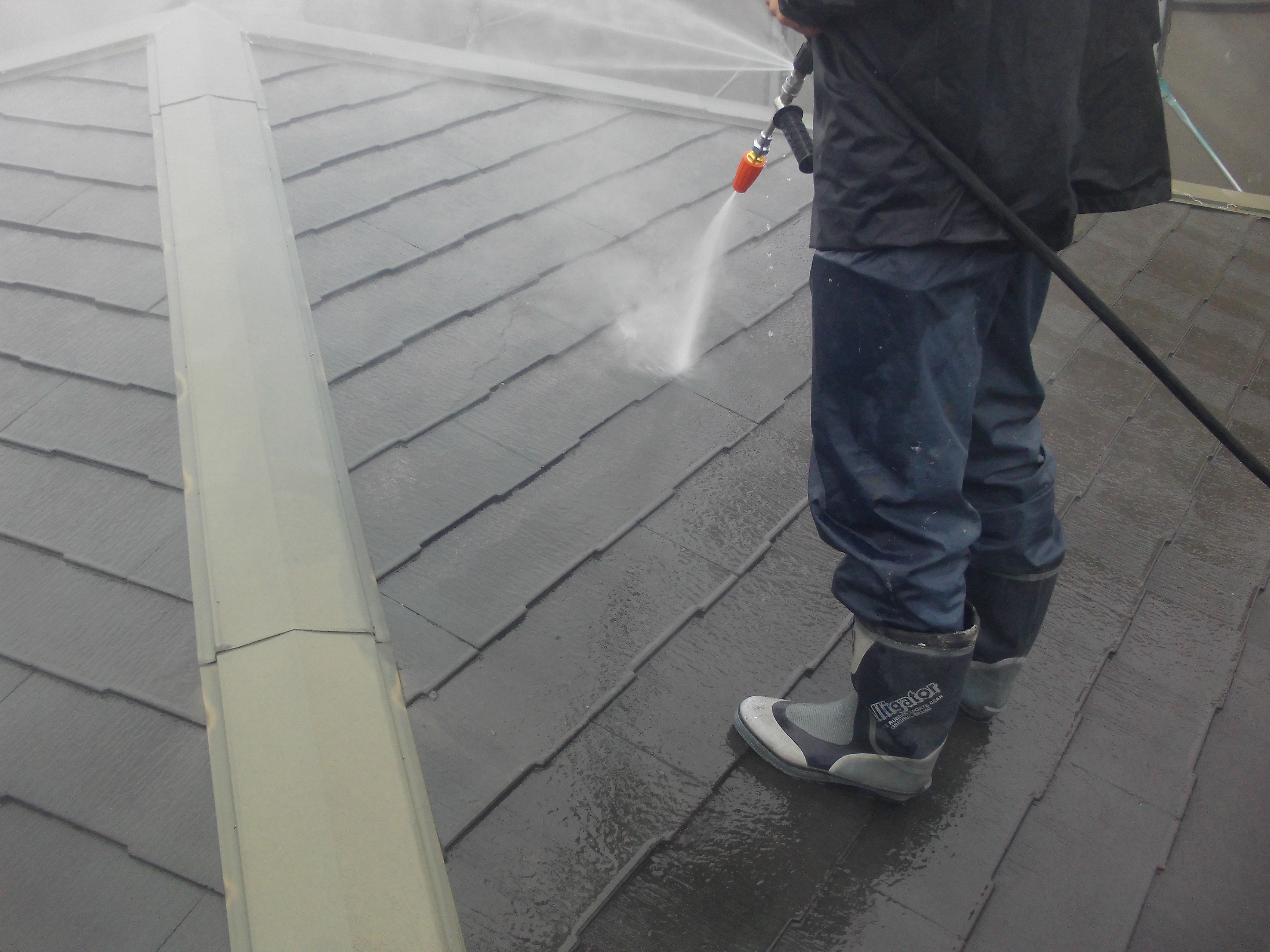 外壁・屋根 高圧洗浄 (12)