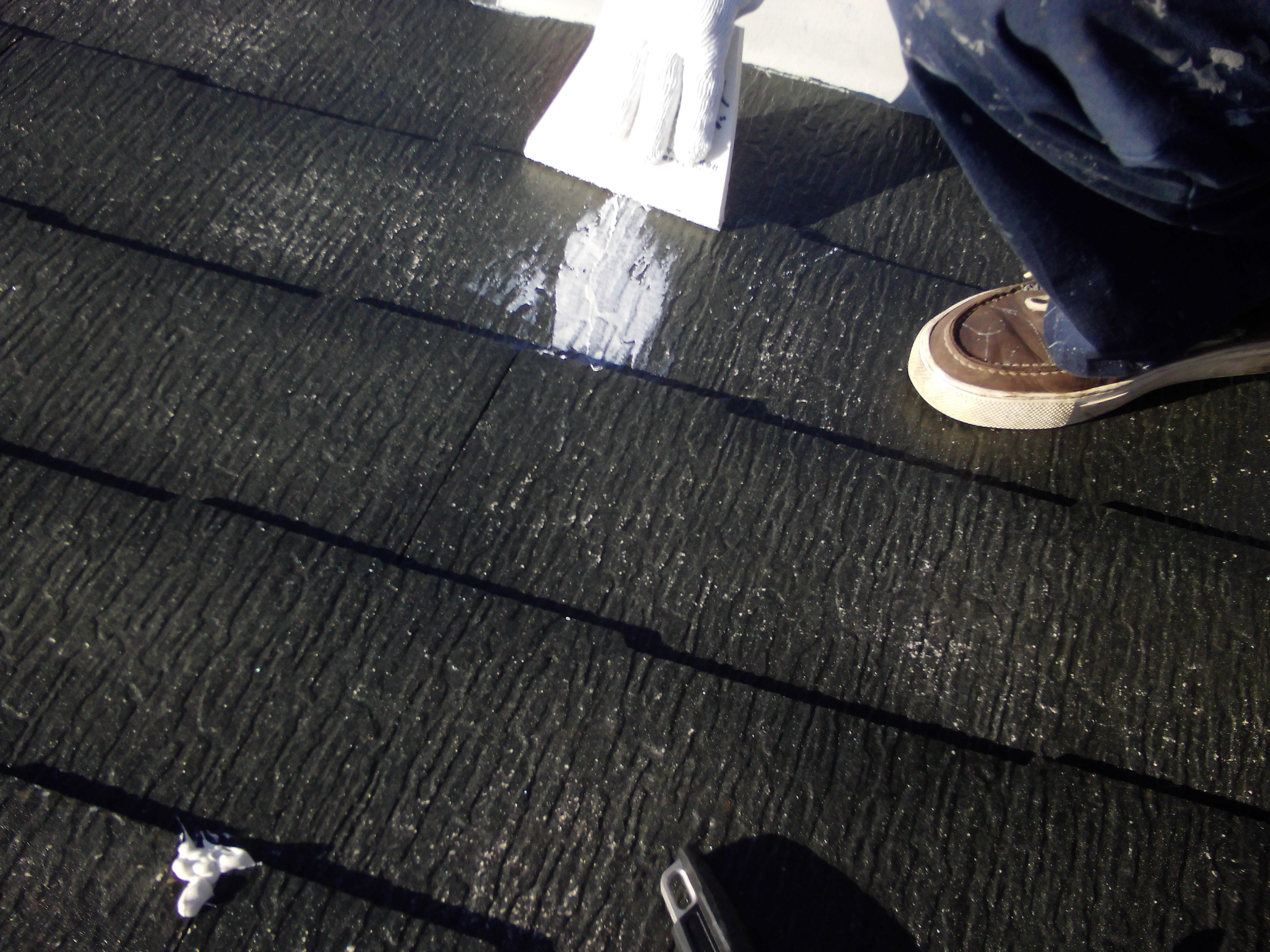 屋根クラック補修 (12)