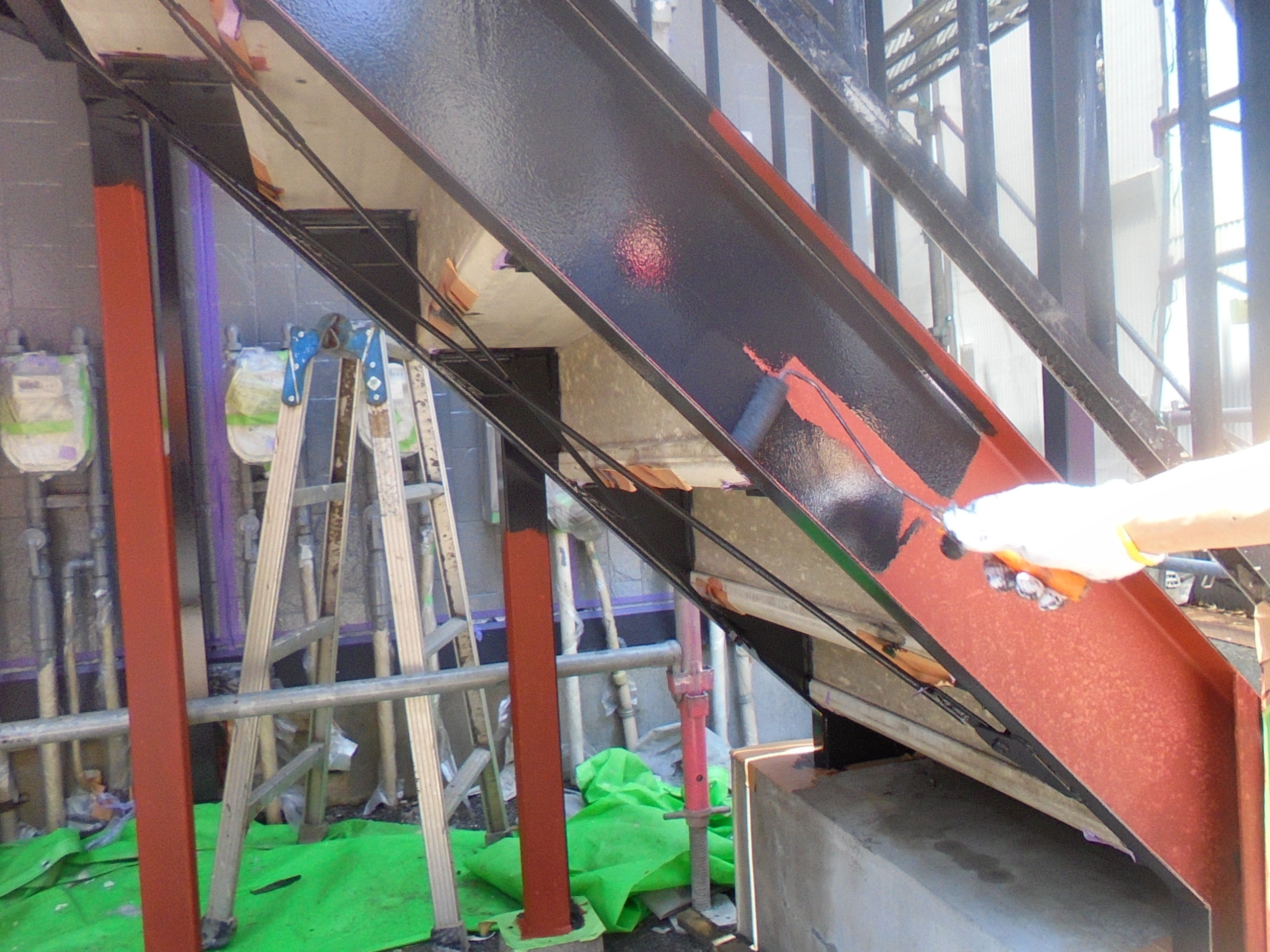 雨樋・鉄部ウレタン塗装仕上げ (39)