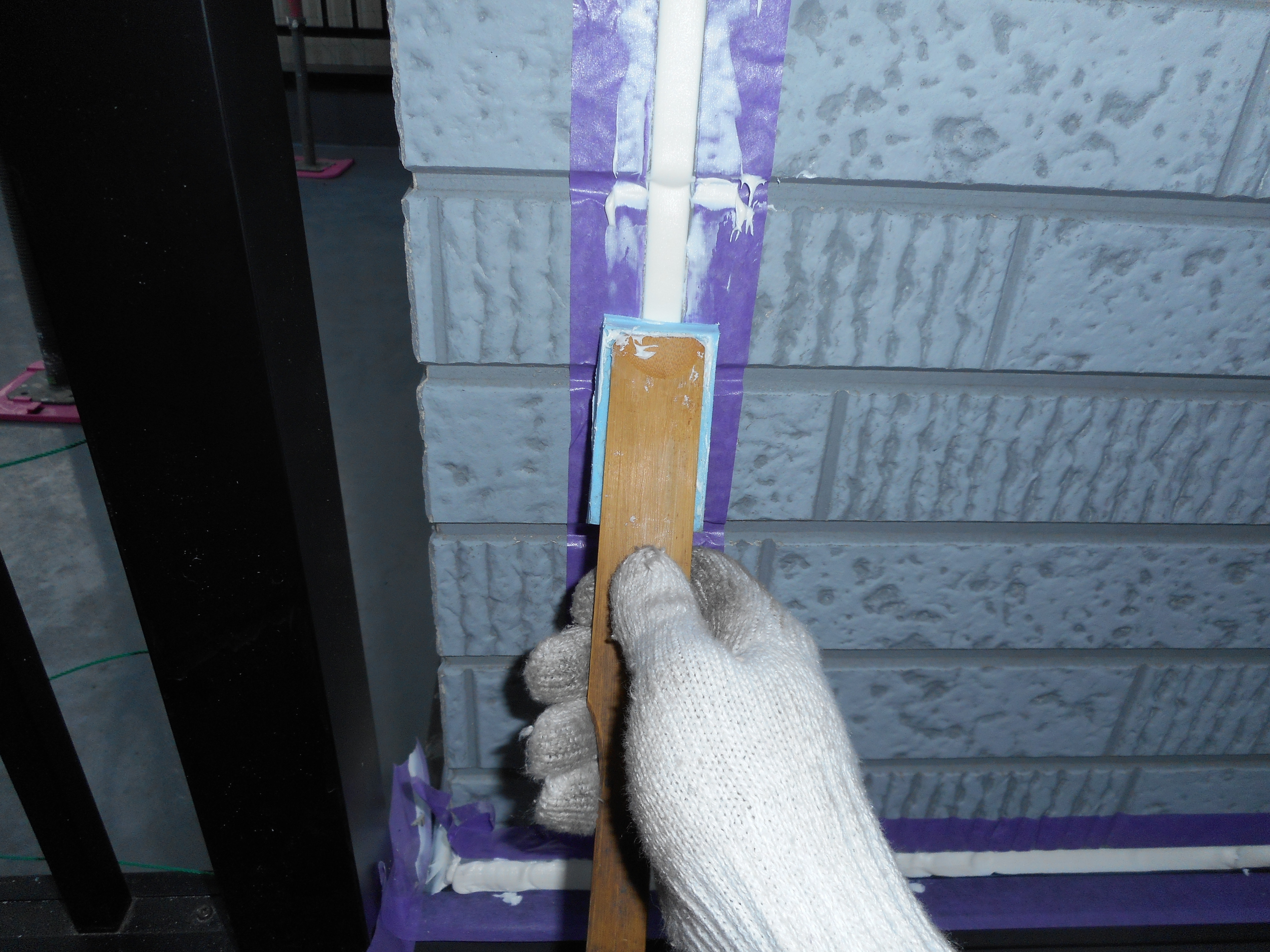 シーリング打設  (1)