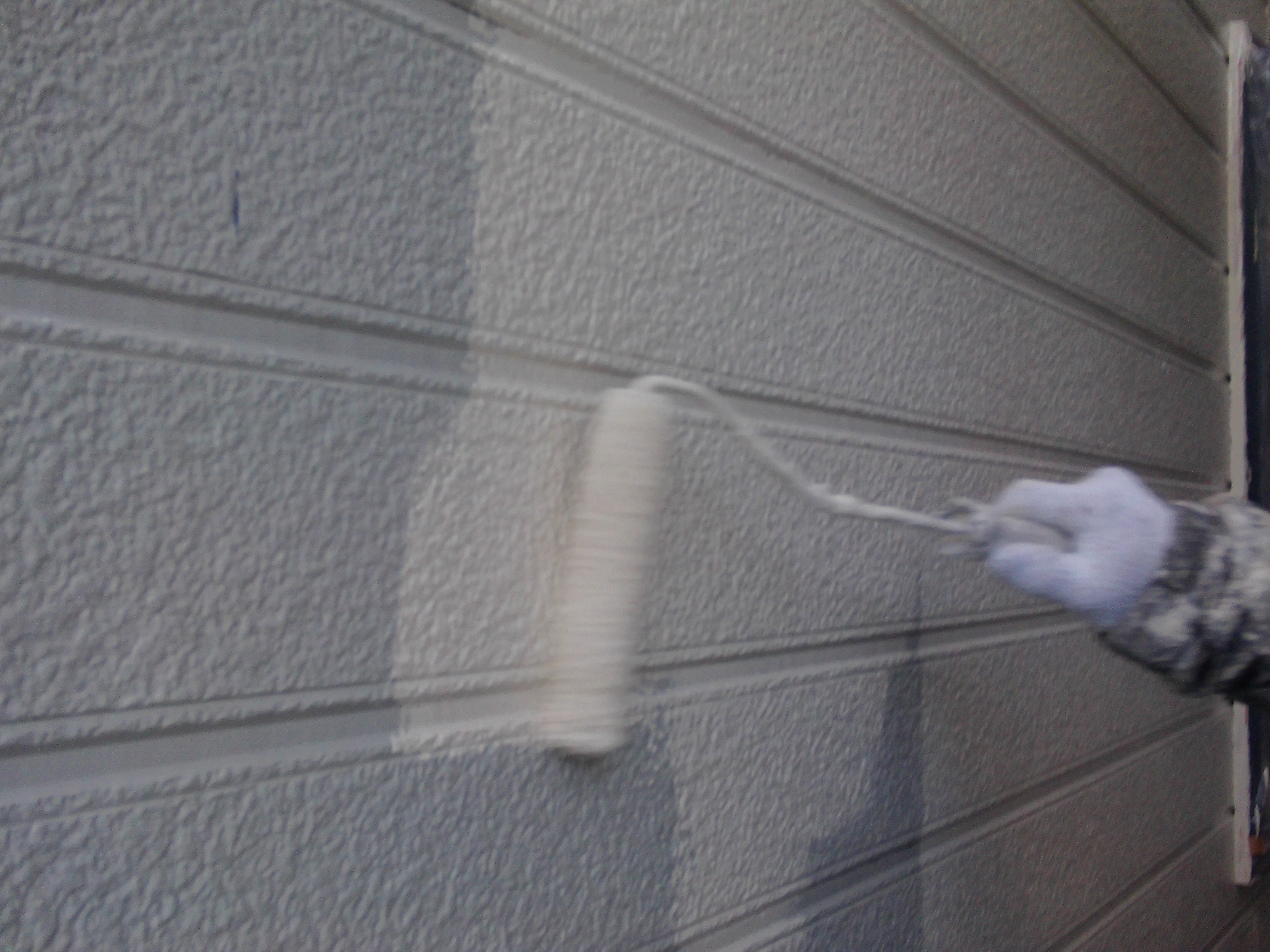 外壁セラМシリコン中塗り (3)