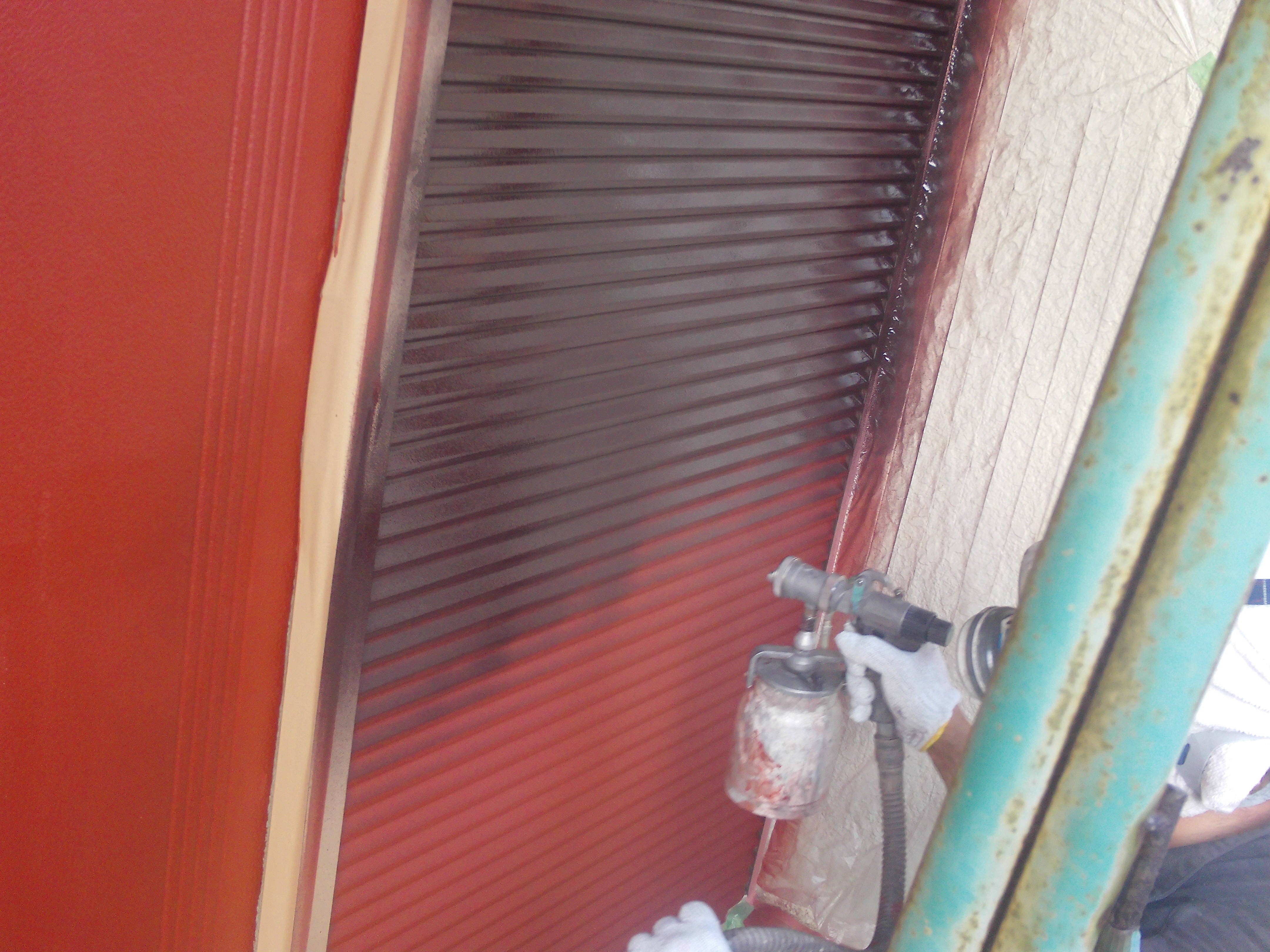 鉄部・木部仕上げ塗装 (14)