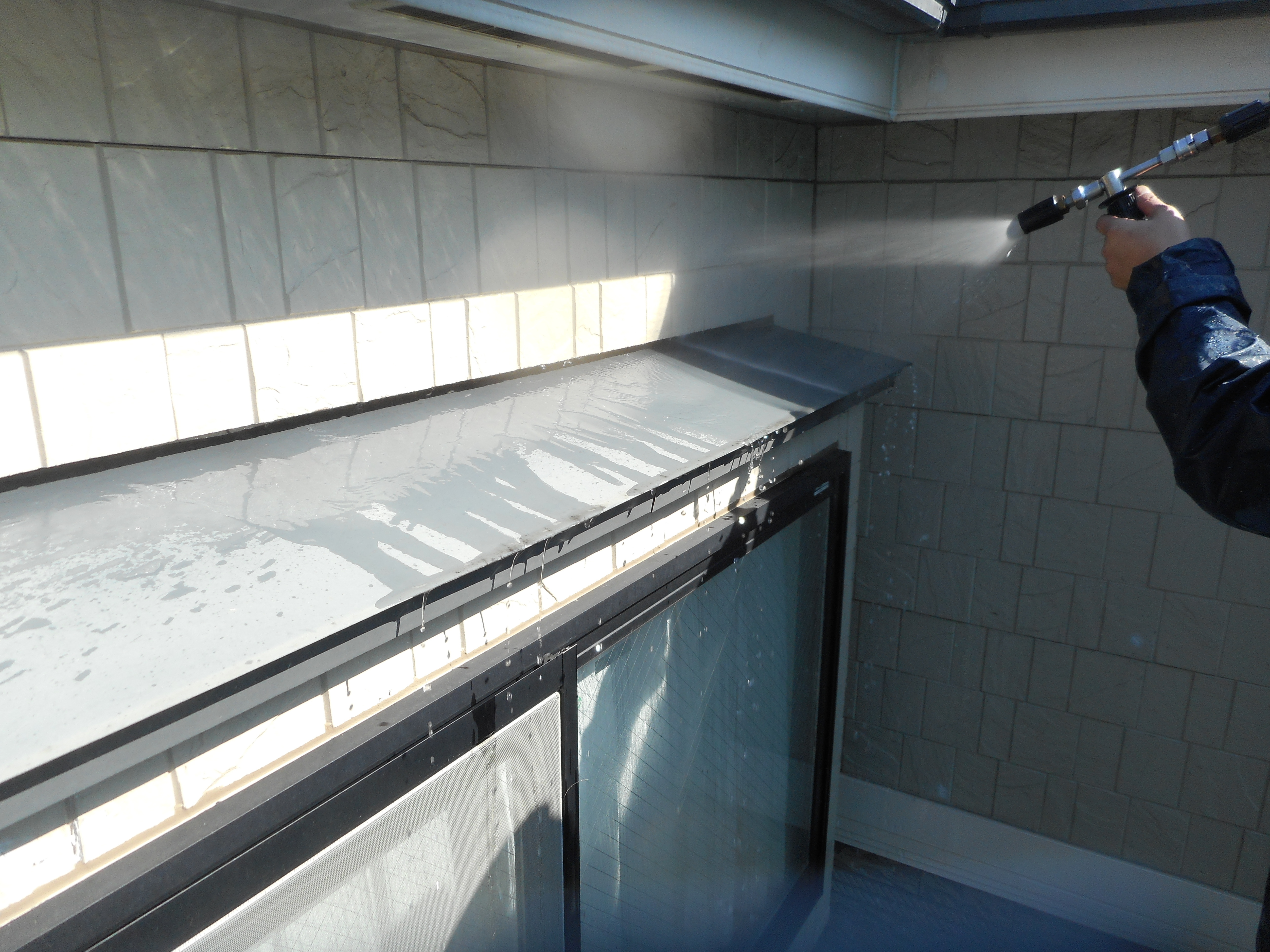 外壁高圧洗浄 (8)