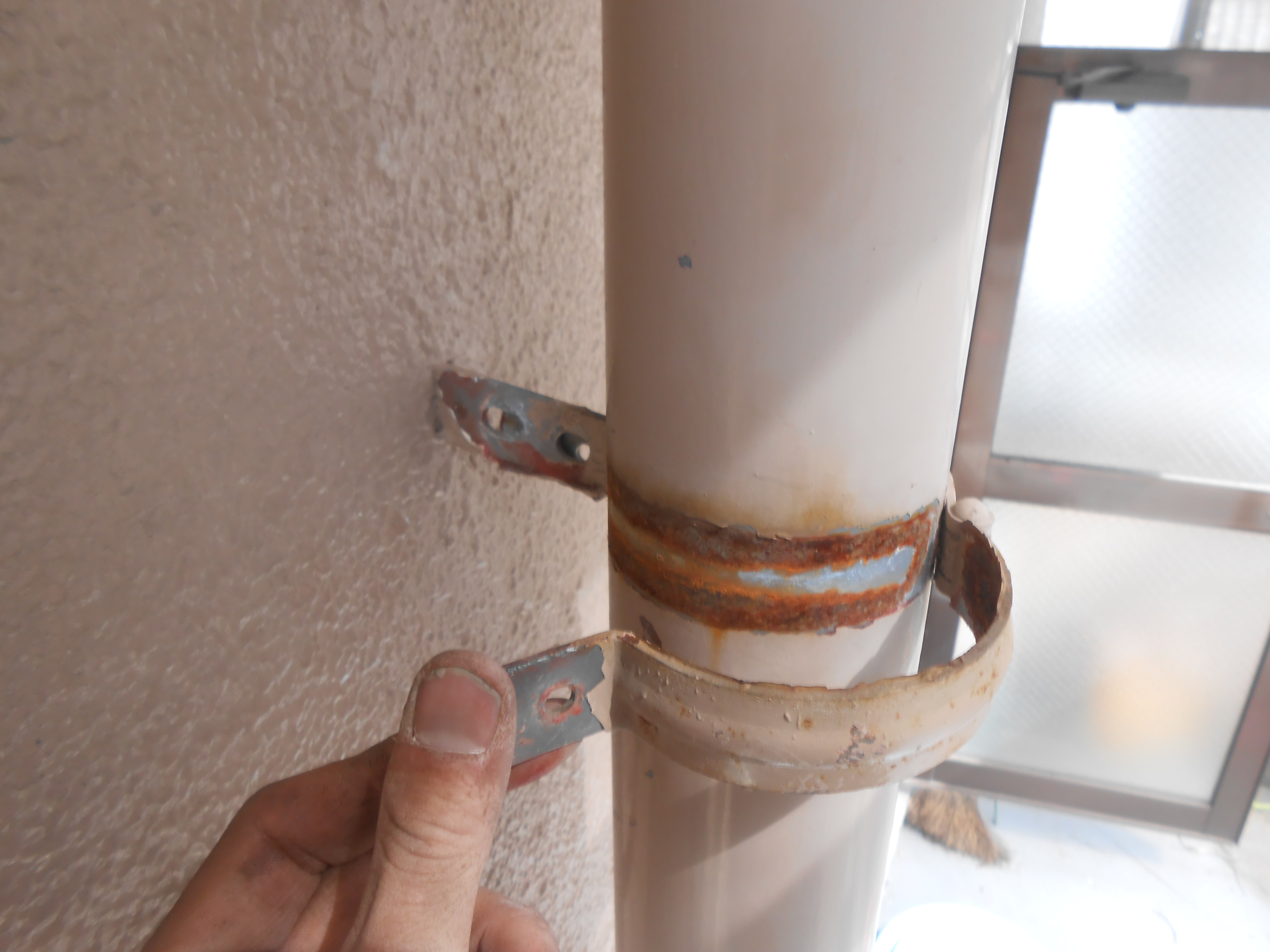 既存樋バンド撤去 (5)