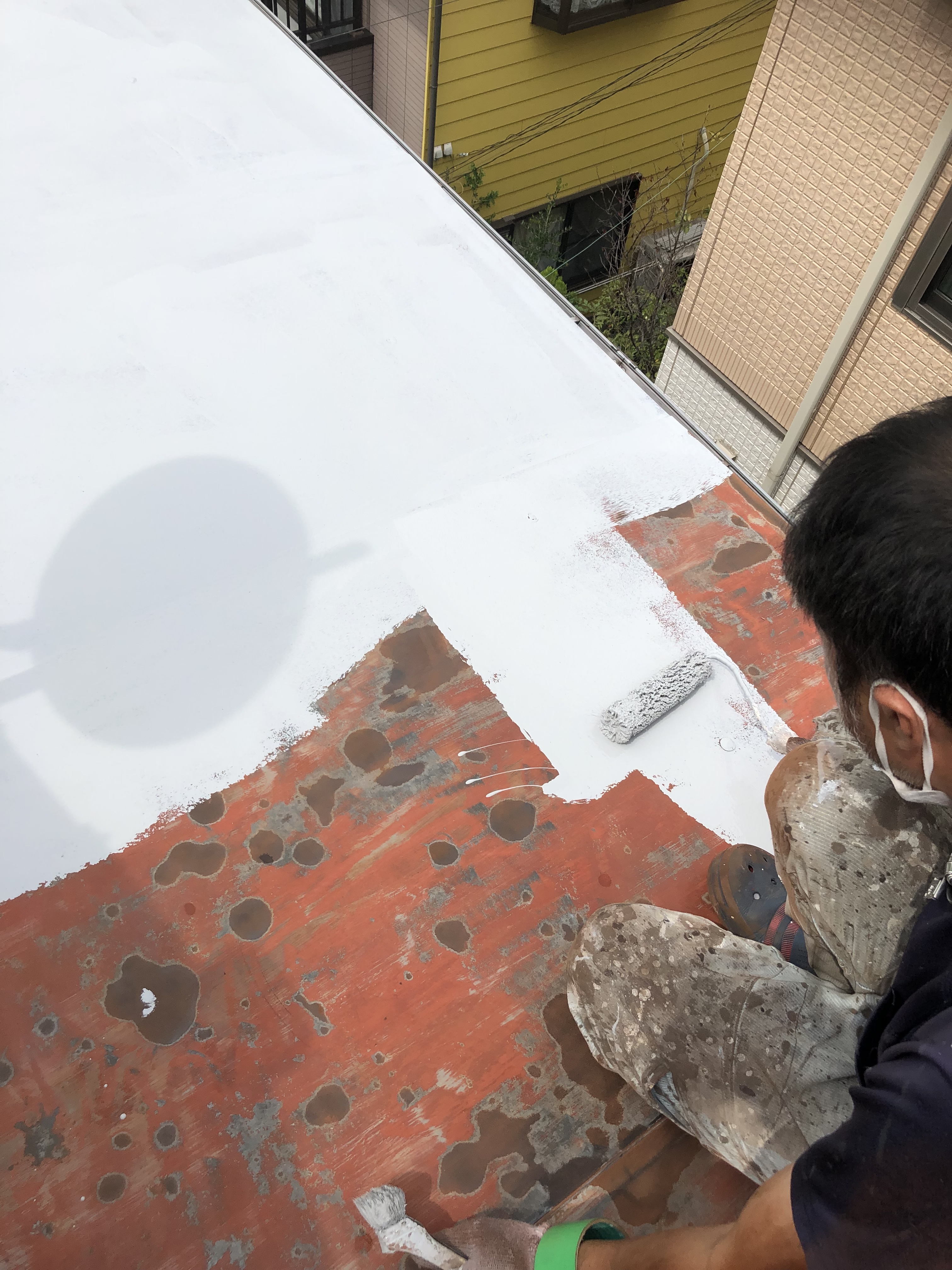 屋根エポマリンGX錆止め塗装 (6)