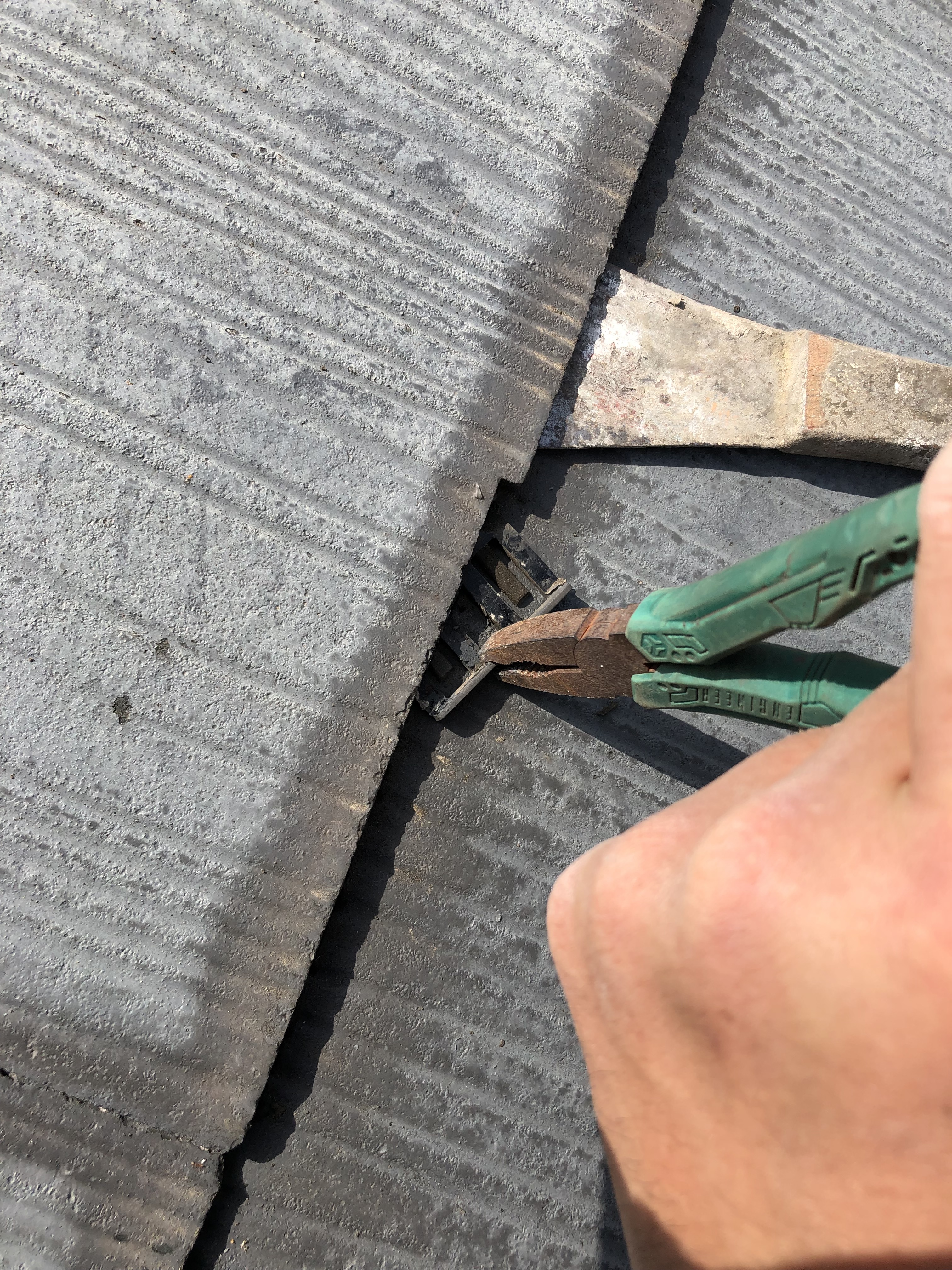 旧タスペーサー撤去 (2)