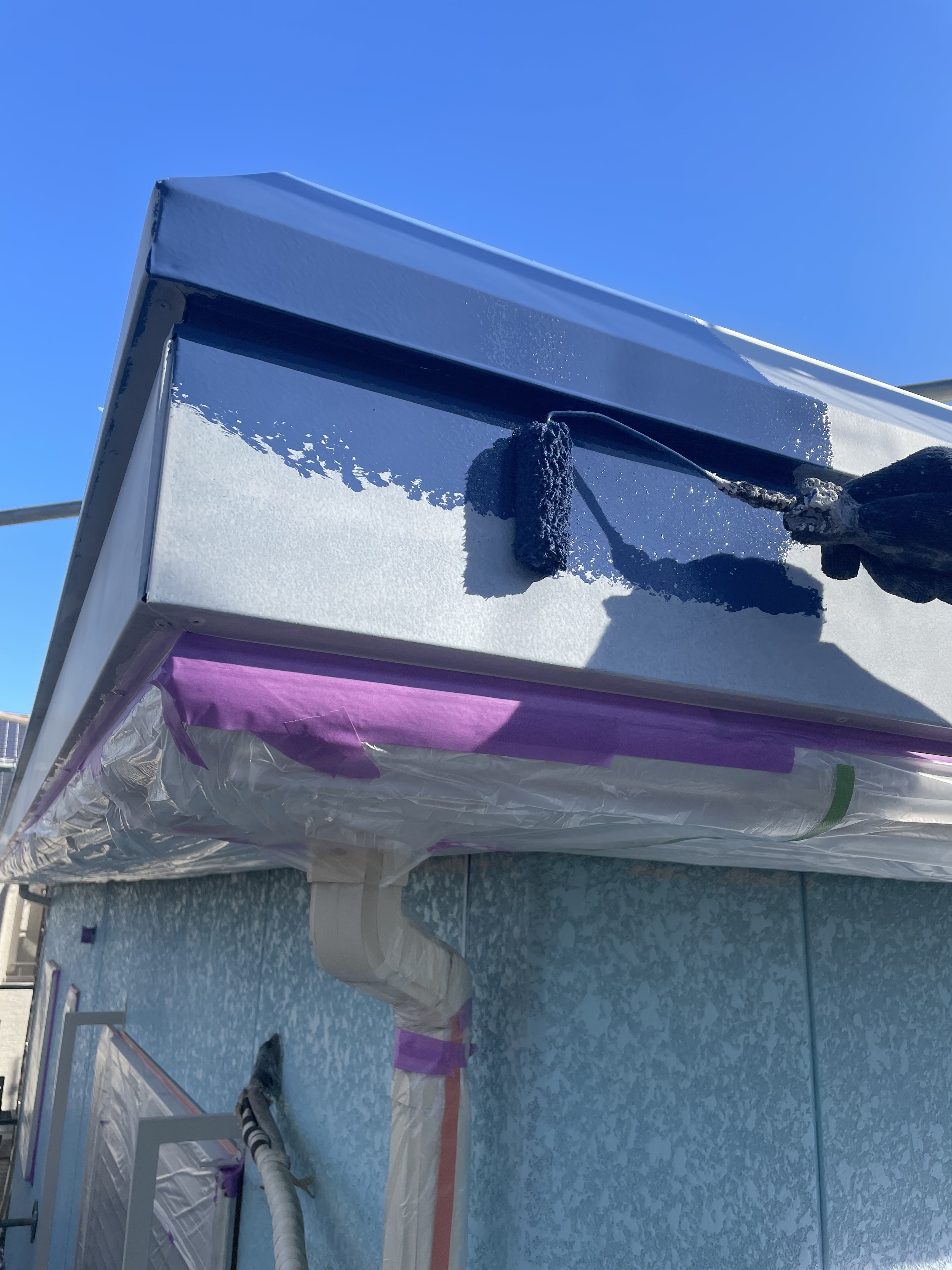 鉄部仕上げ塗装 (3)