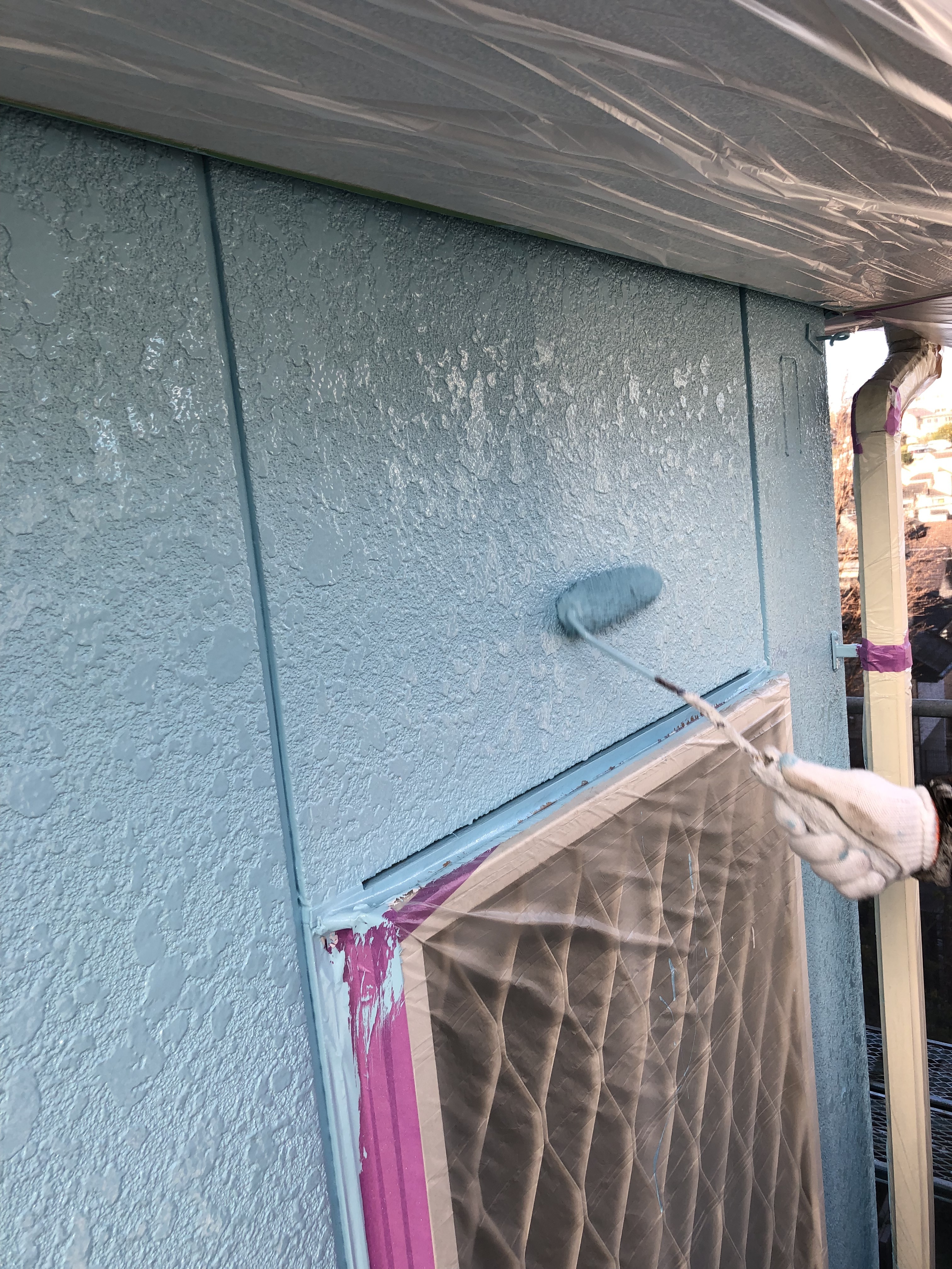 外壁アレスダイナミックトップマイルド上塗り (11)