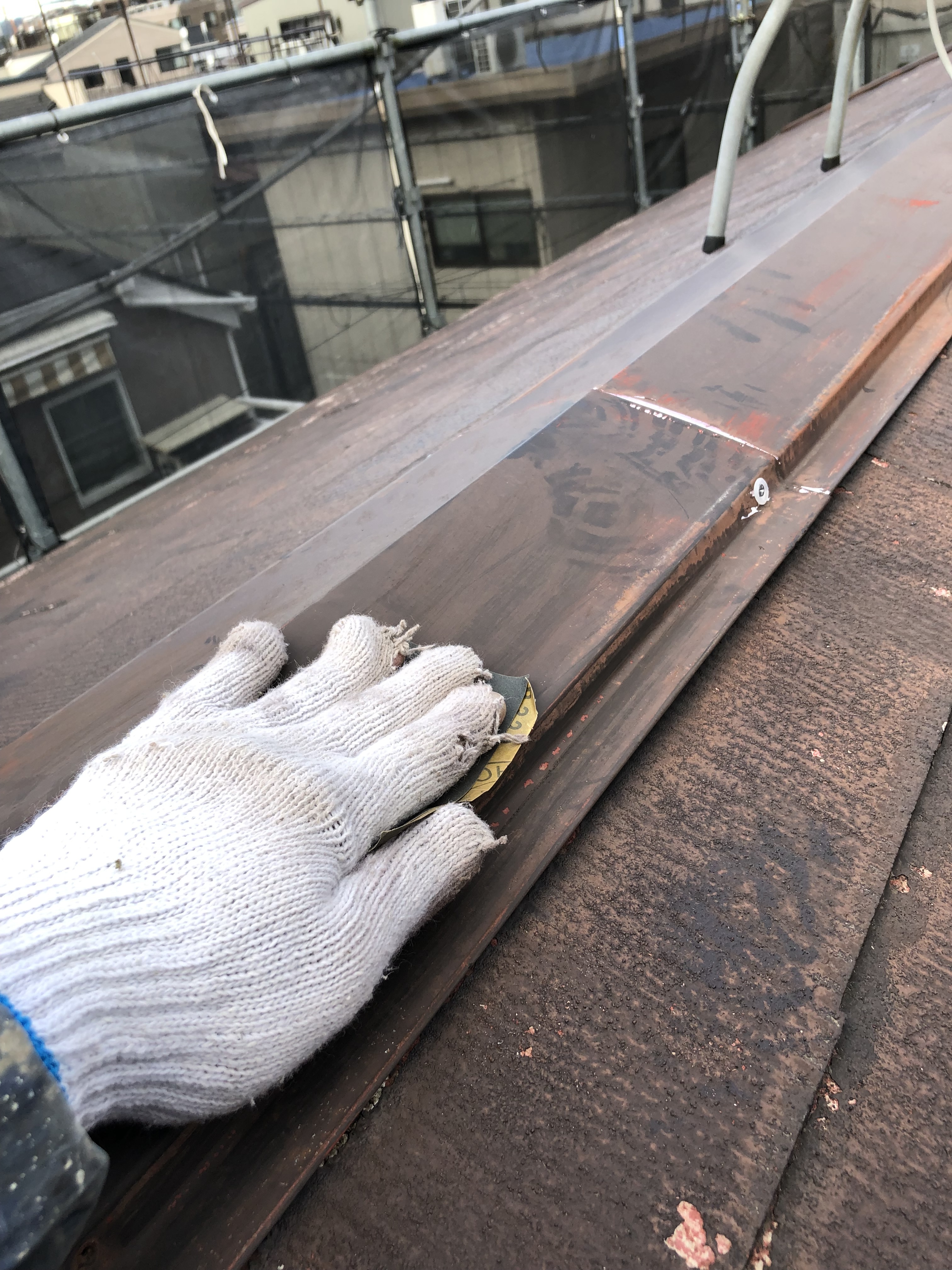 鉄部ペーパーケレン処理 (11)