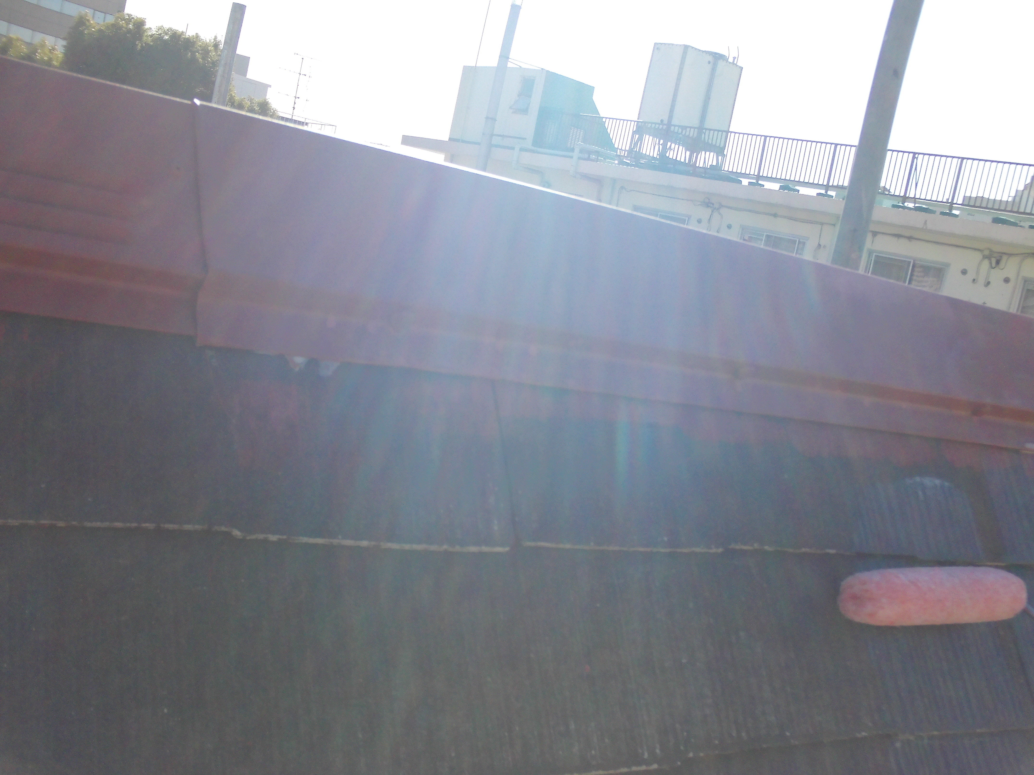 屋根強化プライマー下塗り (5)