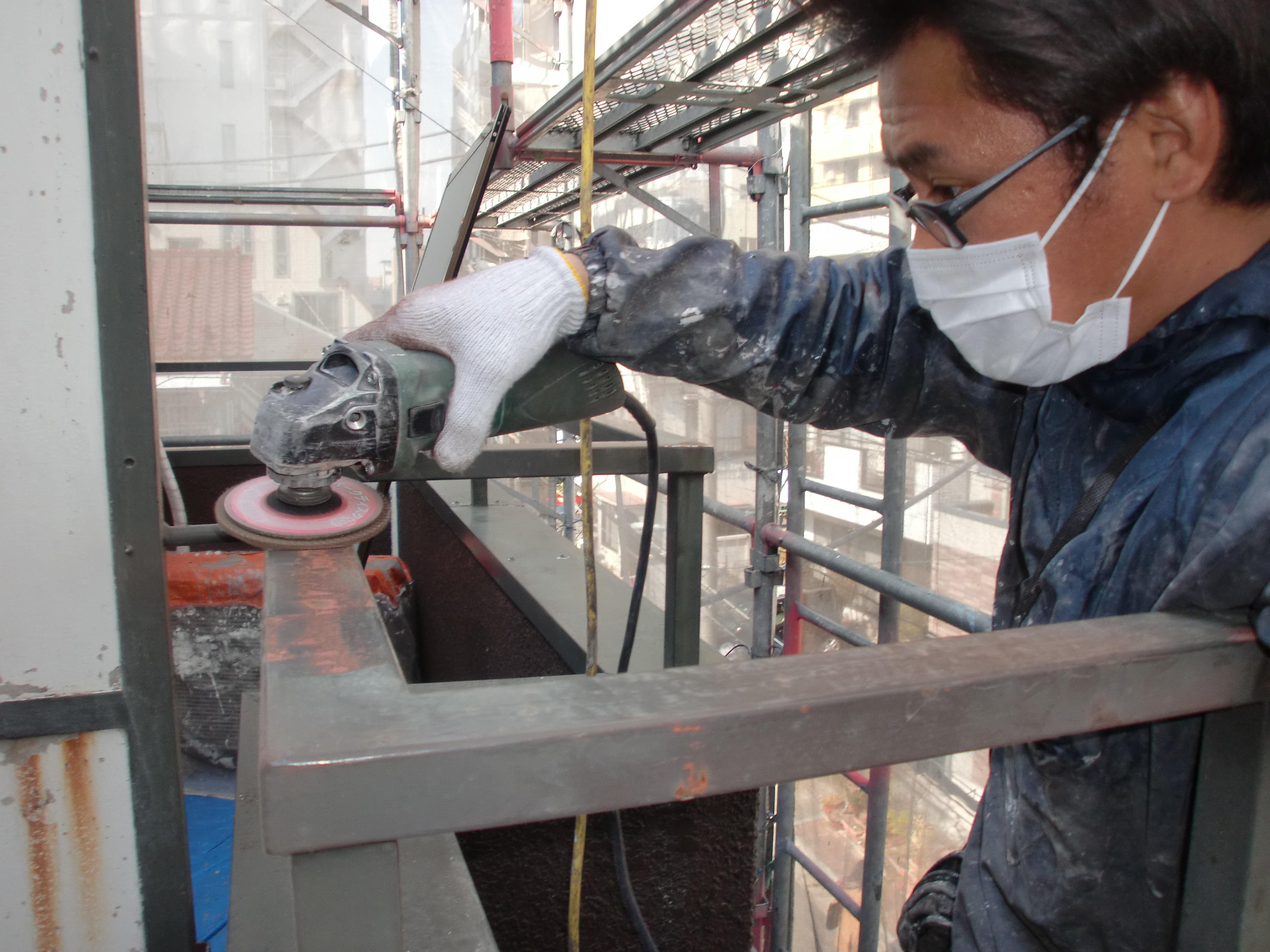 鉄部ケレン処理 (16)