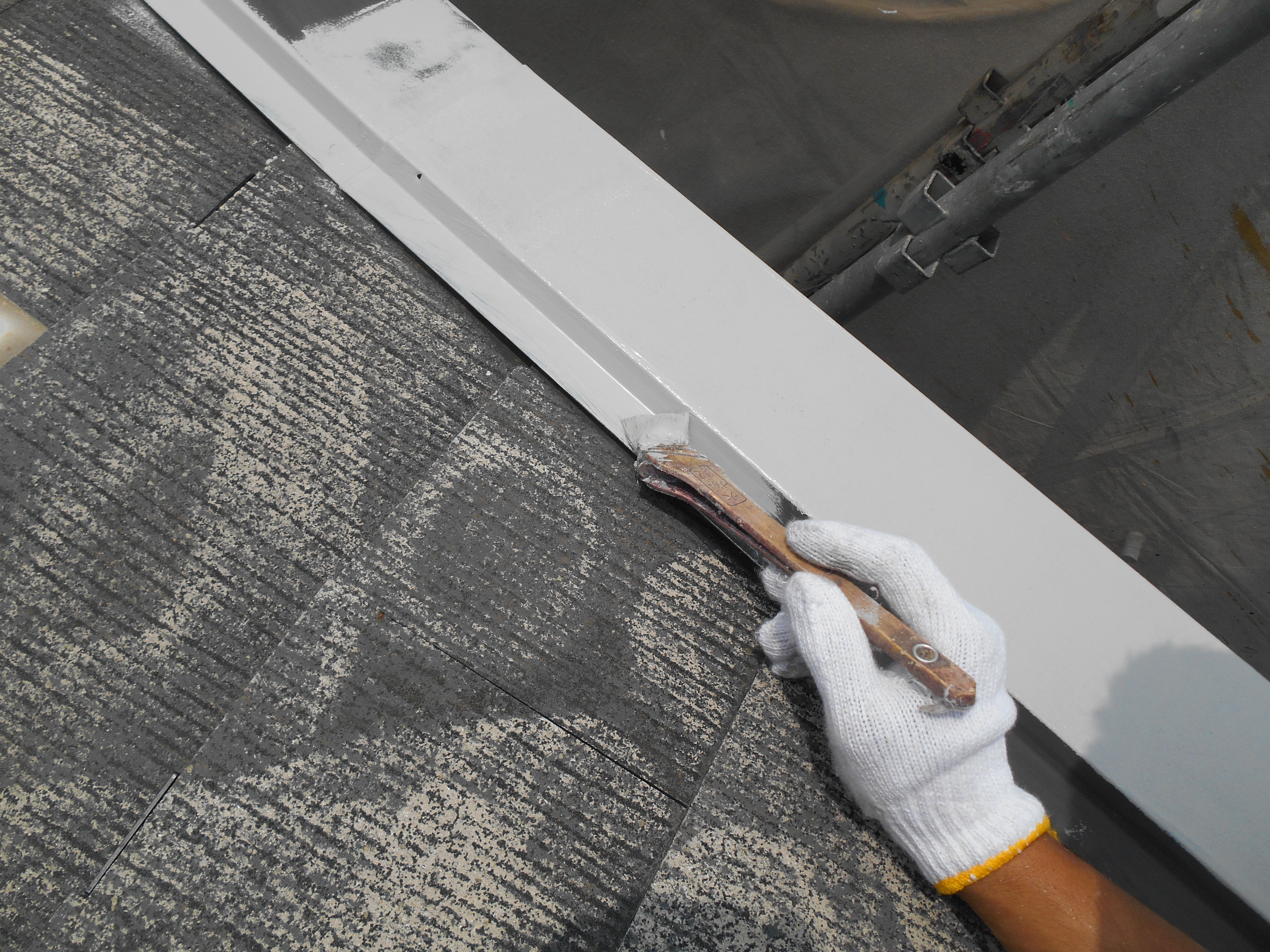 鉄部錆止め塗装 (4)