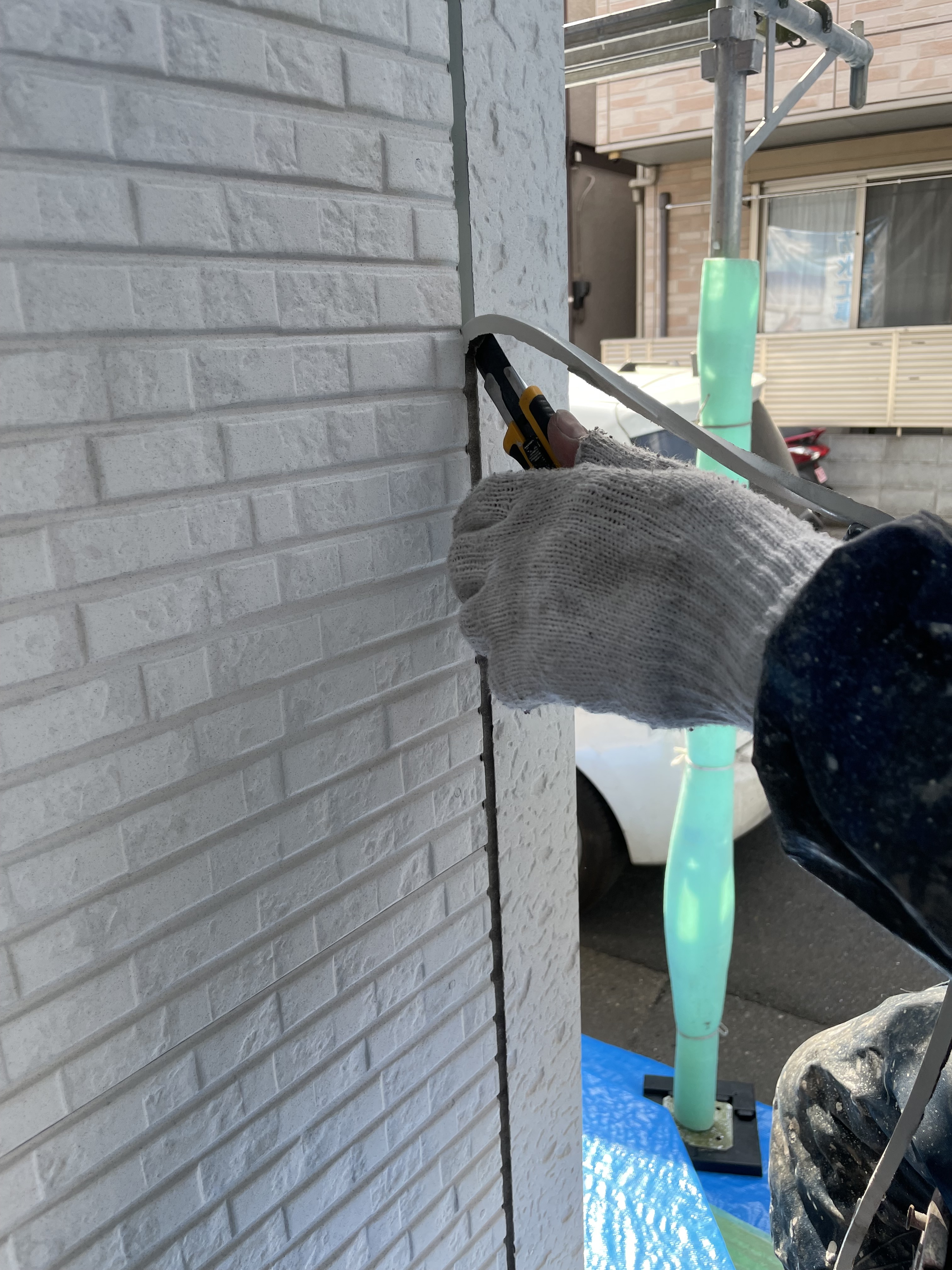 シーリング撤去・マスキング養生 (8)