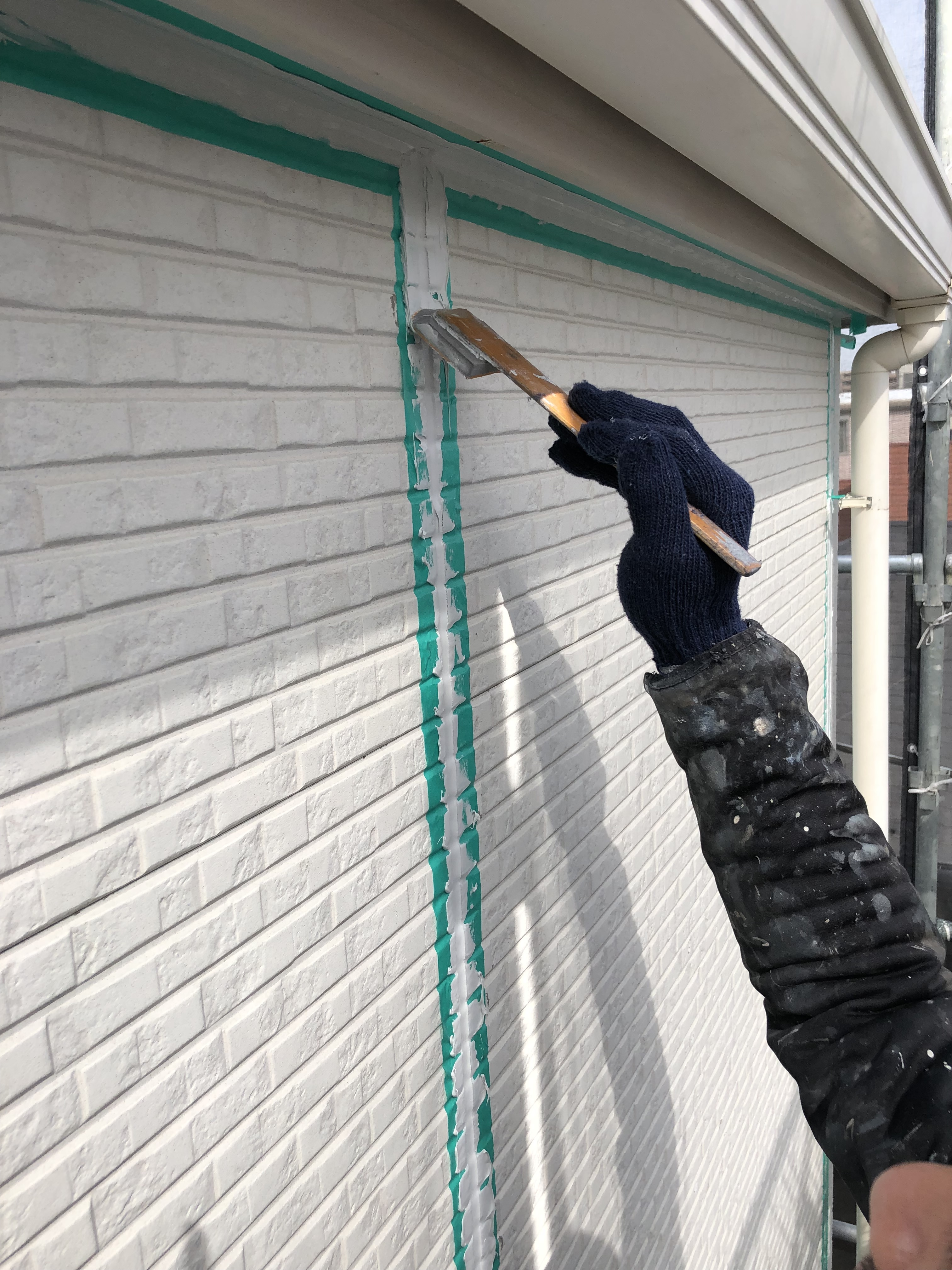 シーリング打ち慣らし仕上げ