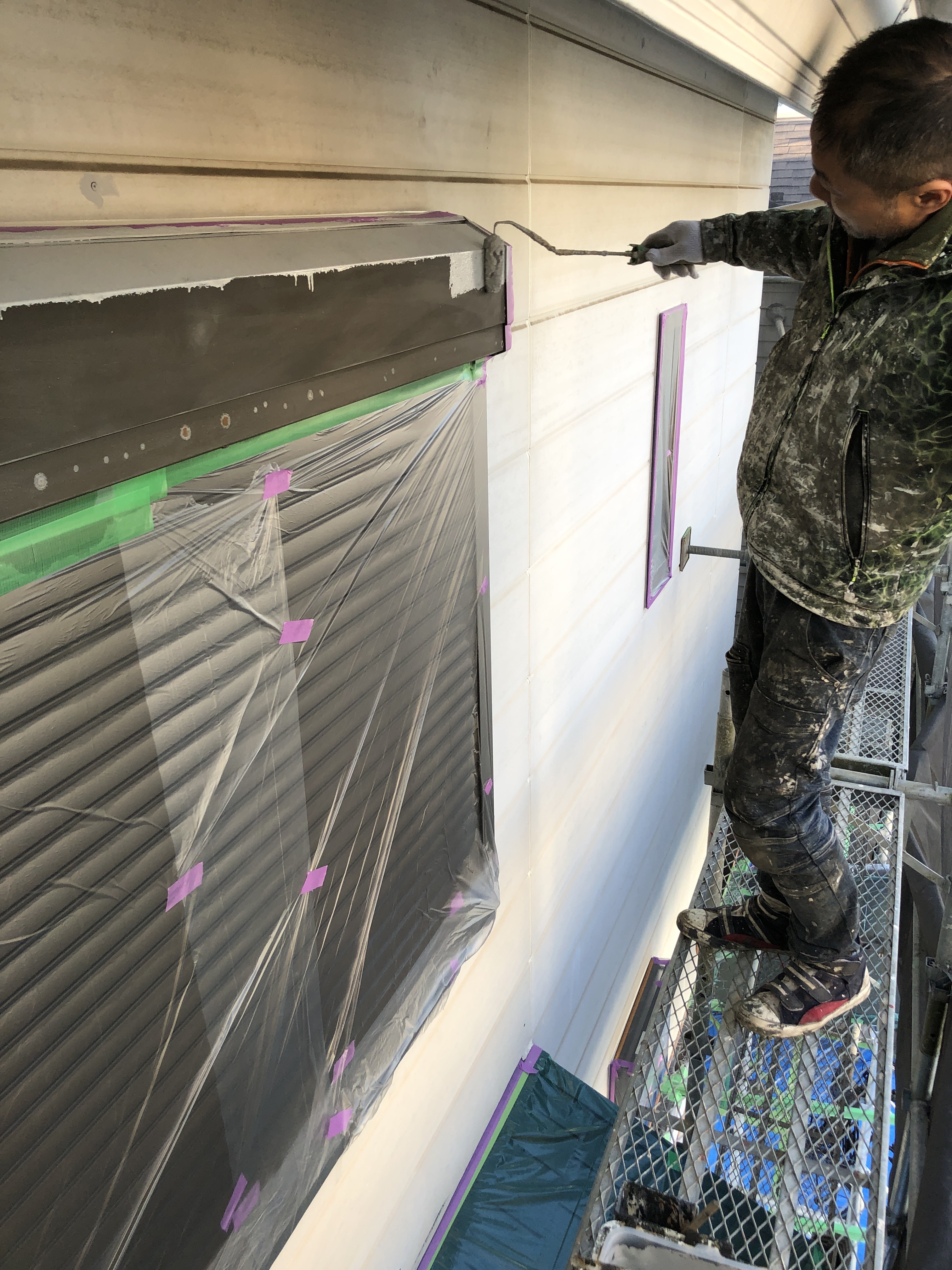 鉄部錆止め塗装 (4)