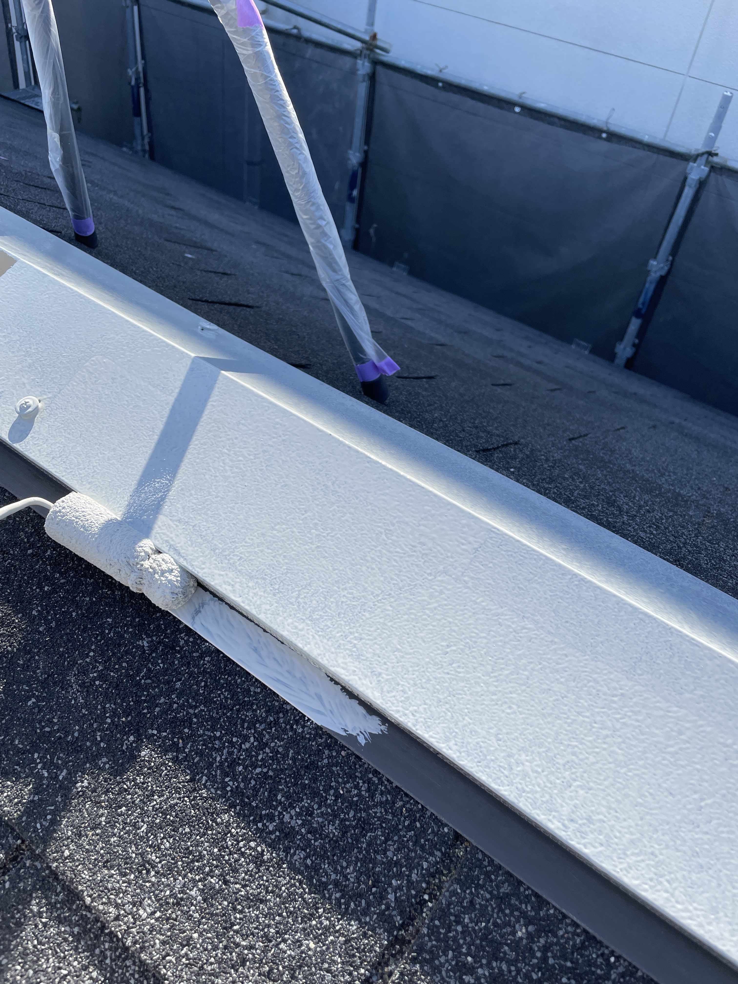 鉄部・木部プライマー塗布 (2)