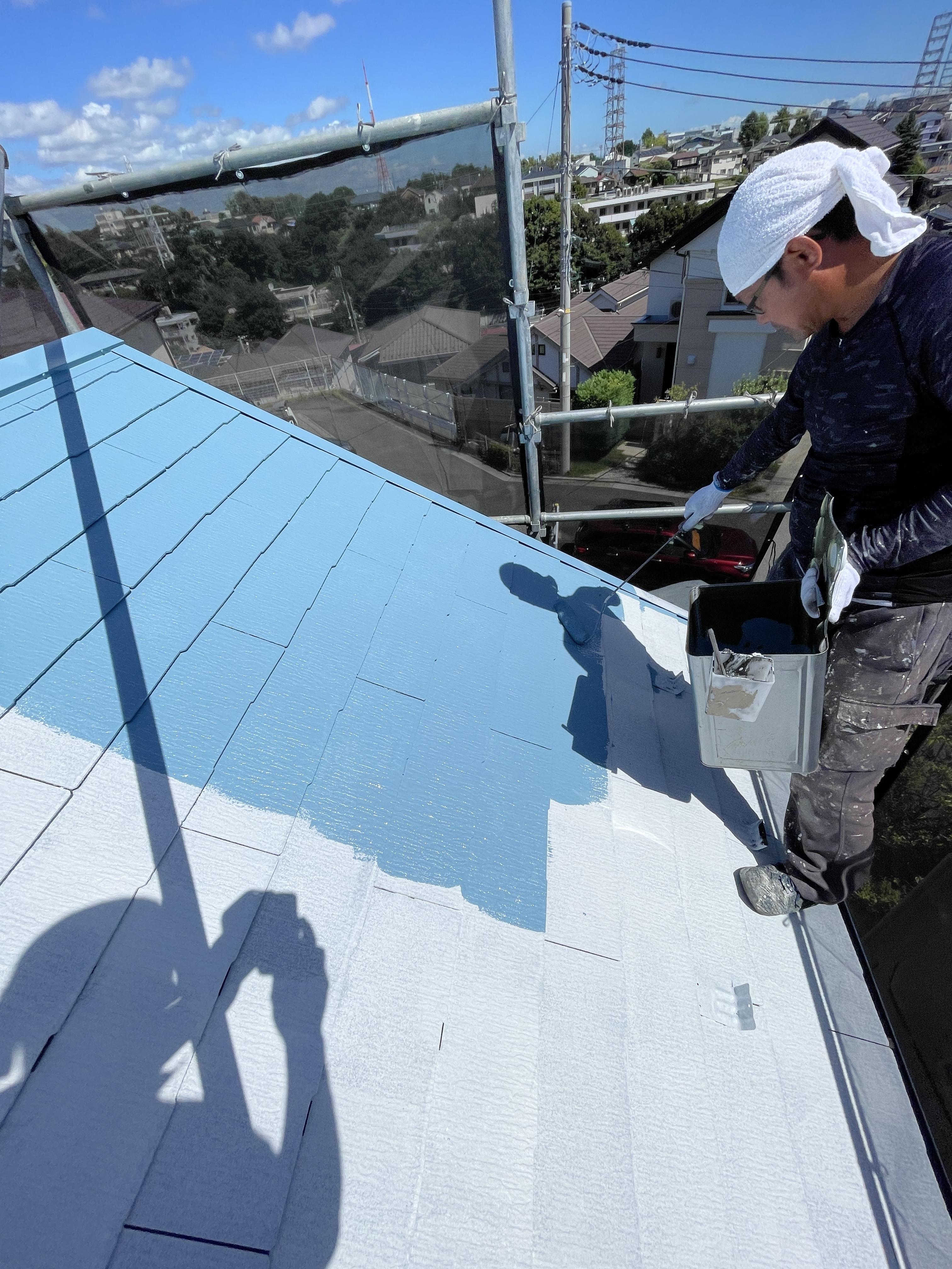屋根アレスダイナミックルーフ遮熱中塗り (1)