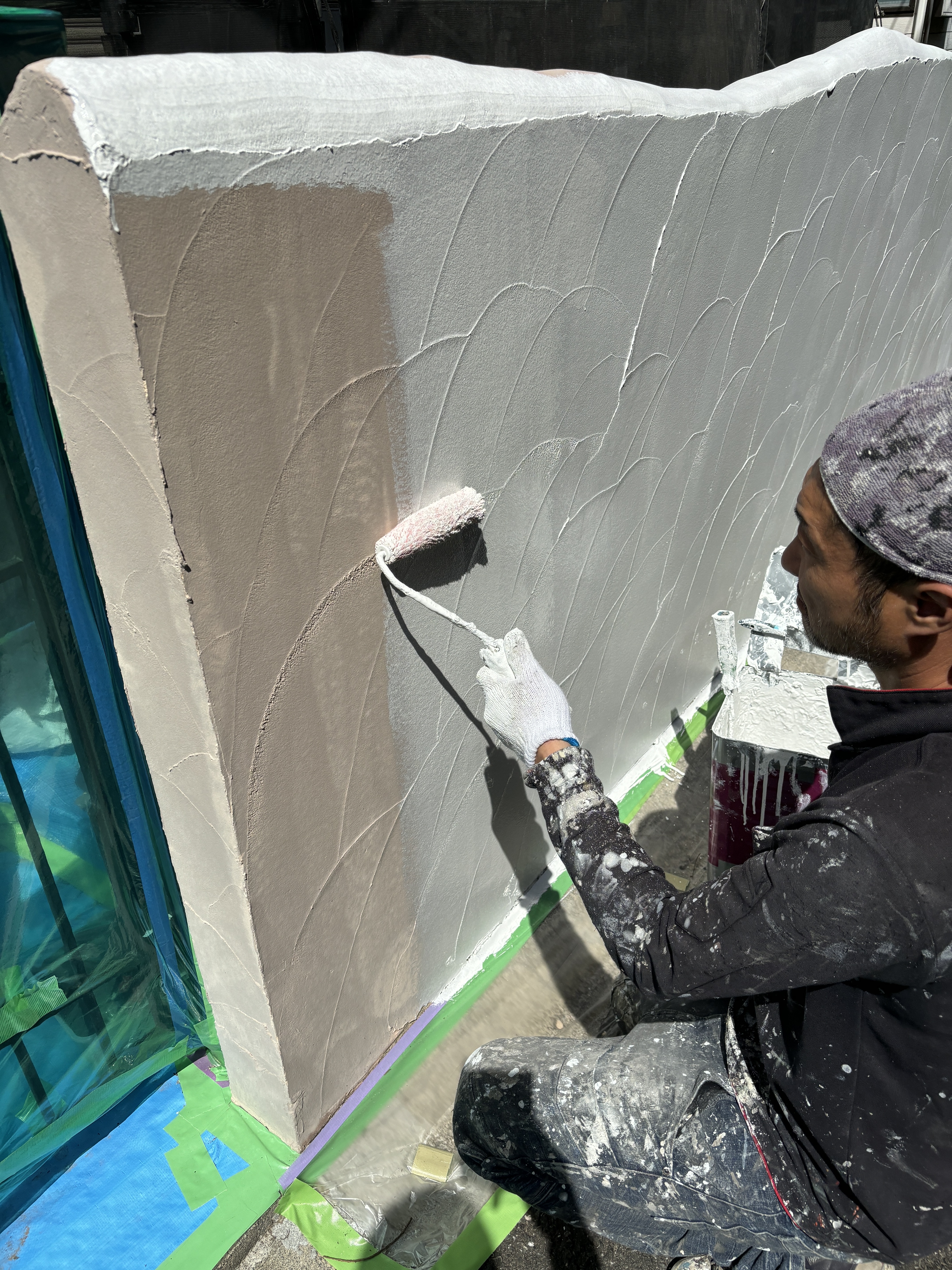 外壁塗装 下塗り (1)