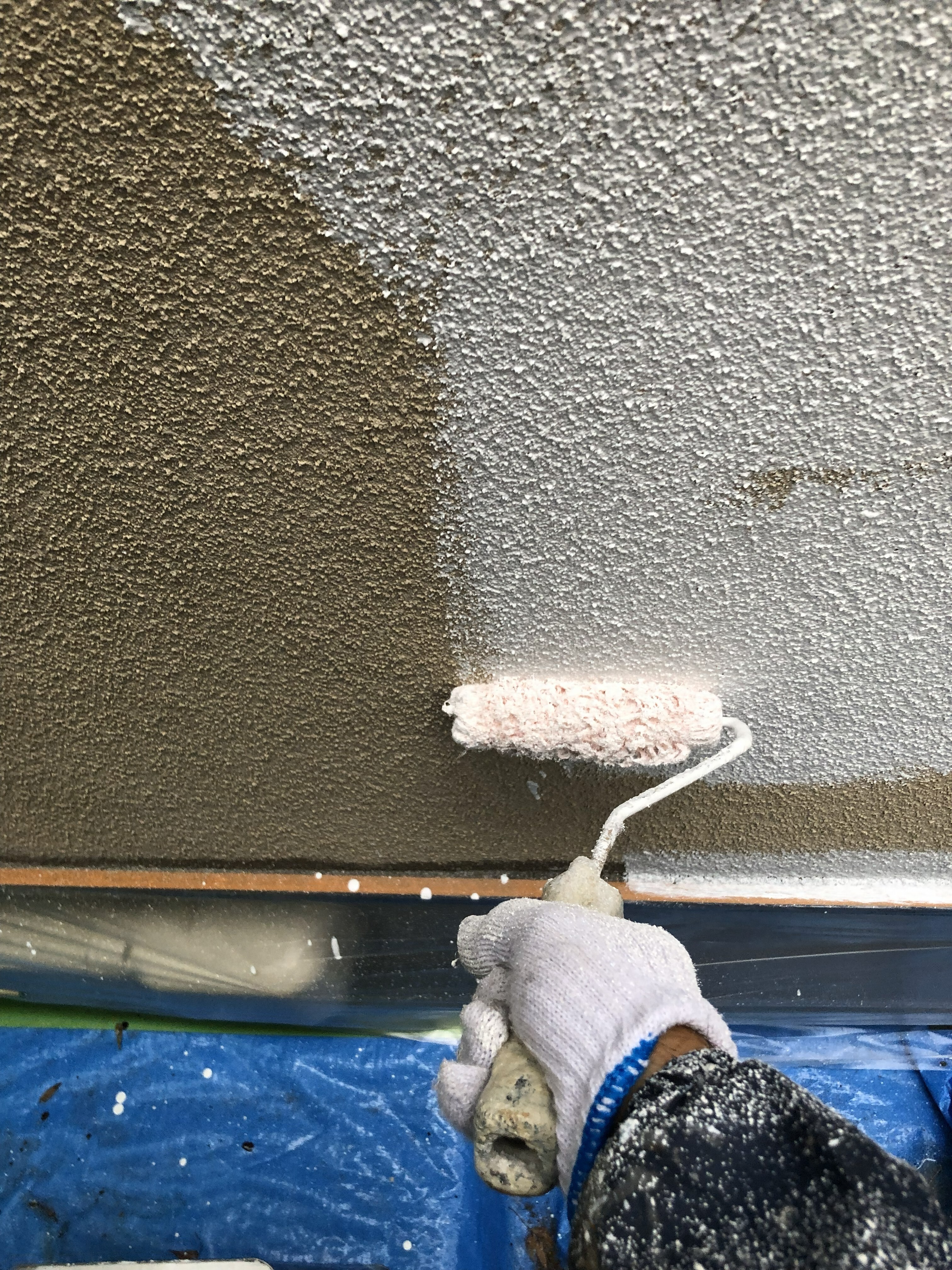 外壁アレス水性エポレジン下塗り (1)