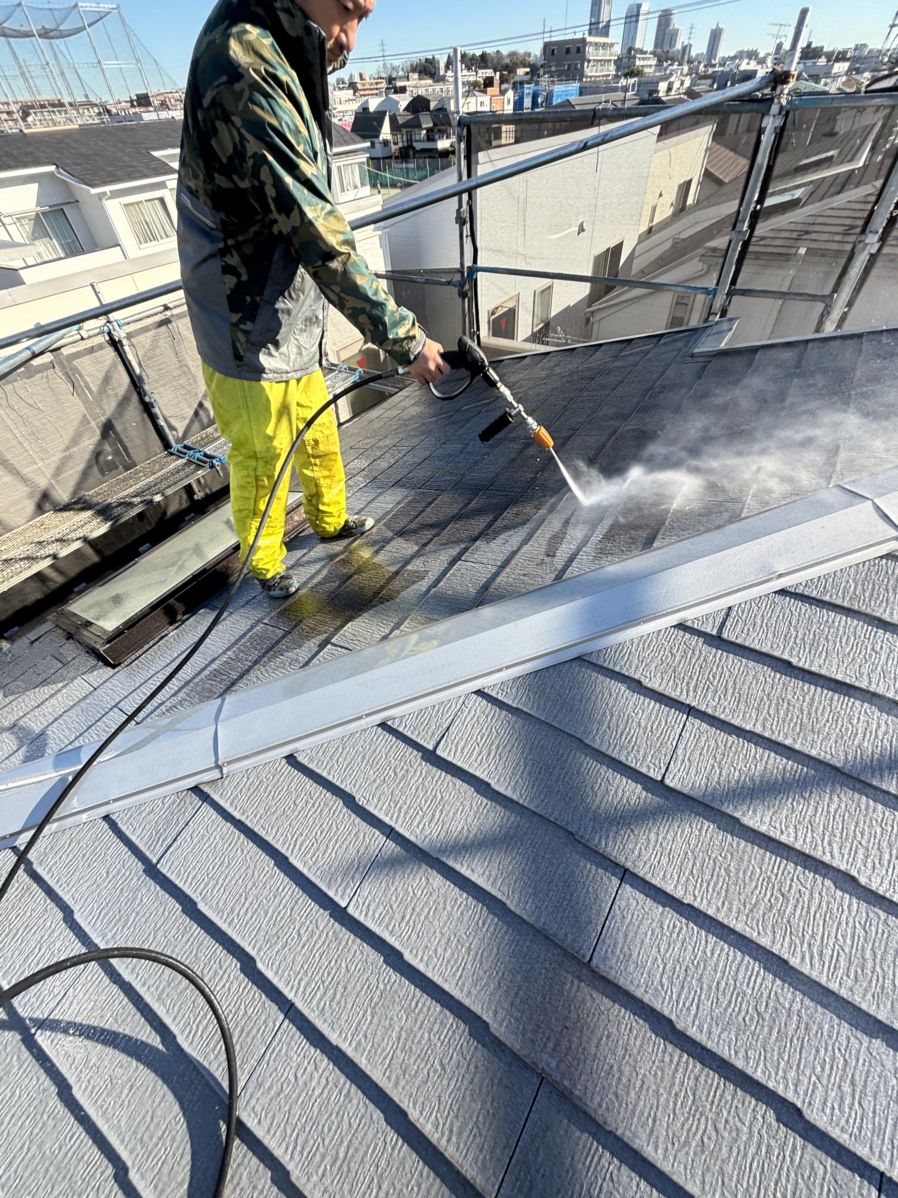 外壁・屋根 高圧洗浄 (9)