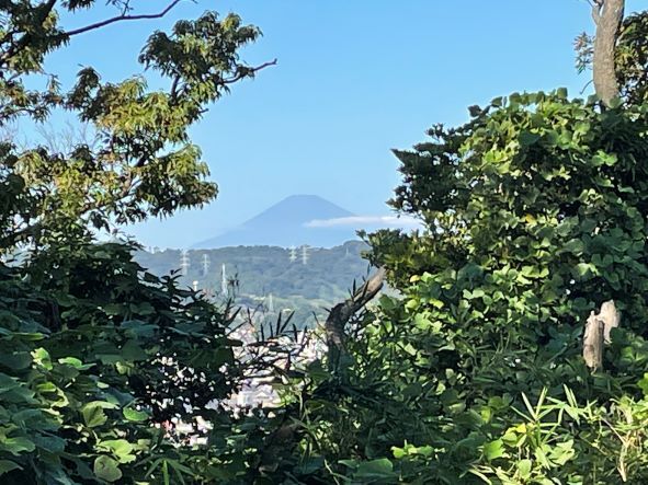 野島からの富士山210920